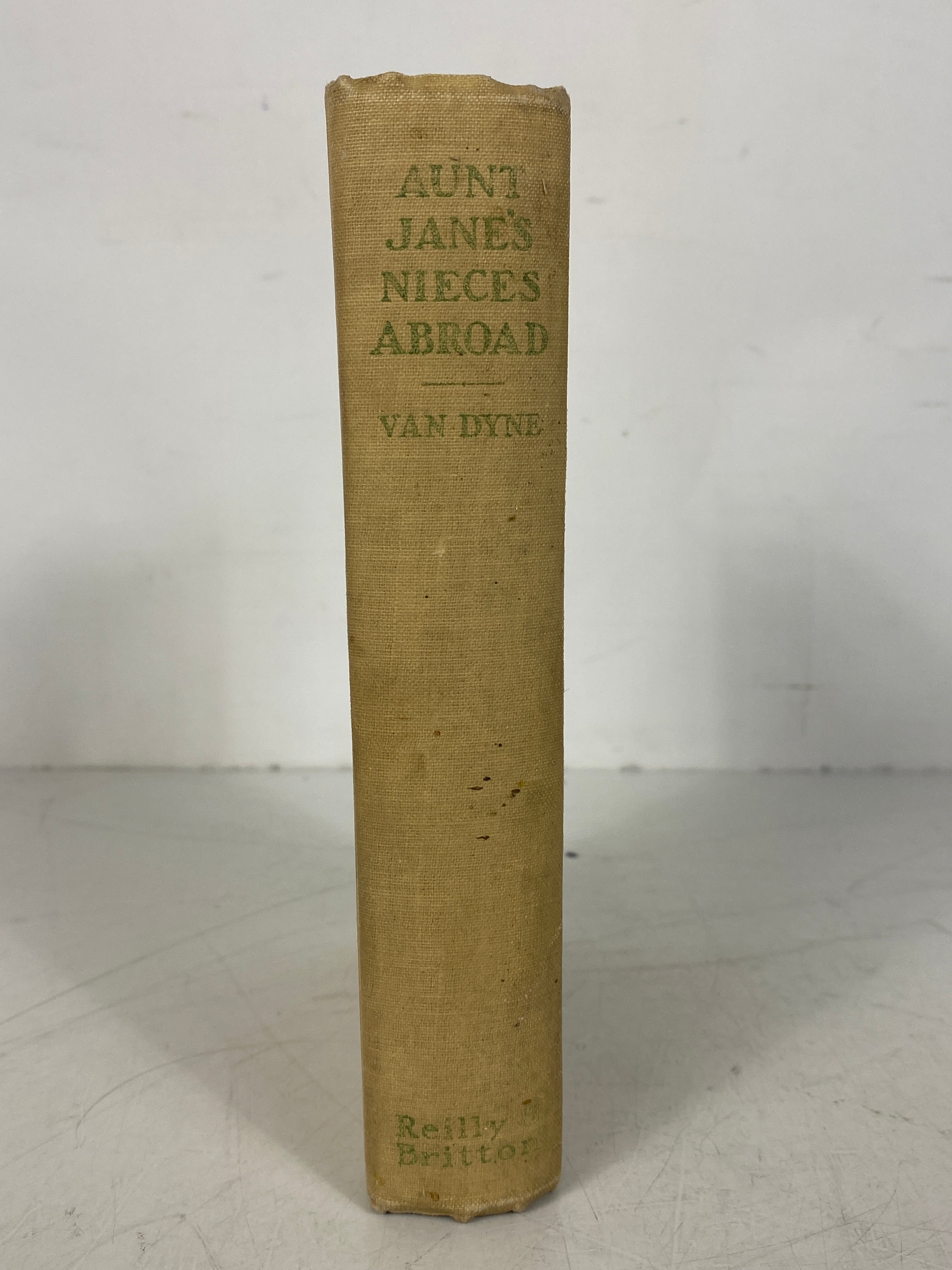 Aunt Jane's Nieces Abroad E. Van Dyne (L. Frank Baum) 1906 1st Ed Antique HC