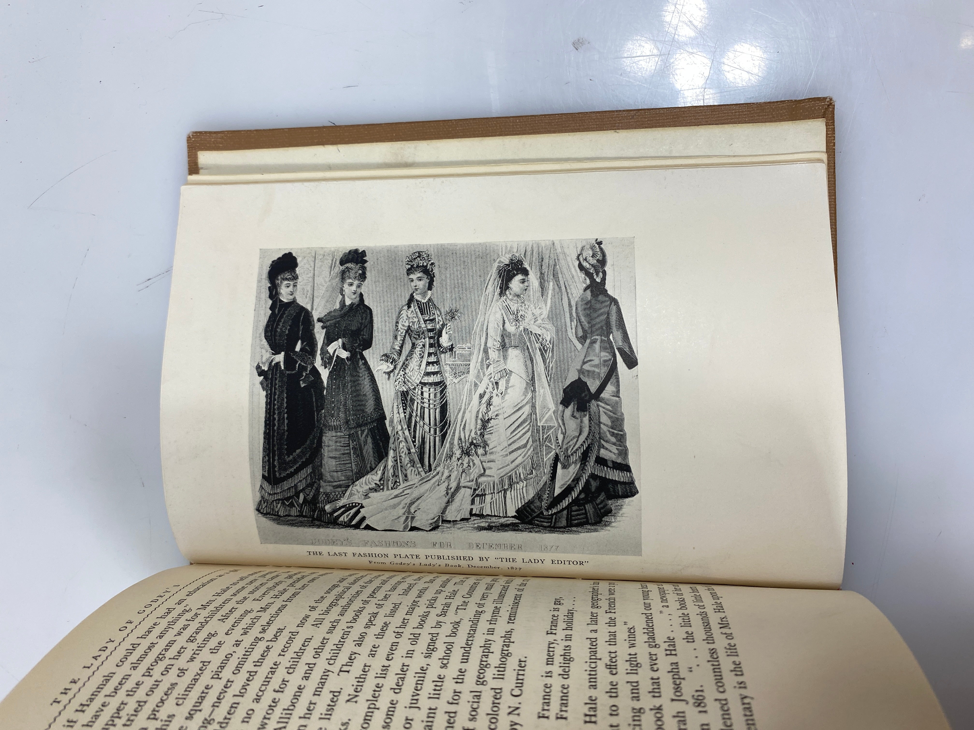 The Lady of Godey's by Finley Ex-library 1931 HC
