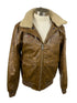 Tommy Hilfiger Faux Leather Top Gun Aviator Jacket Men's Size M