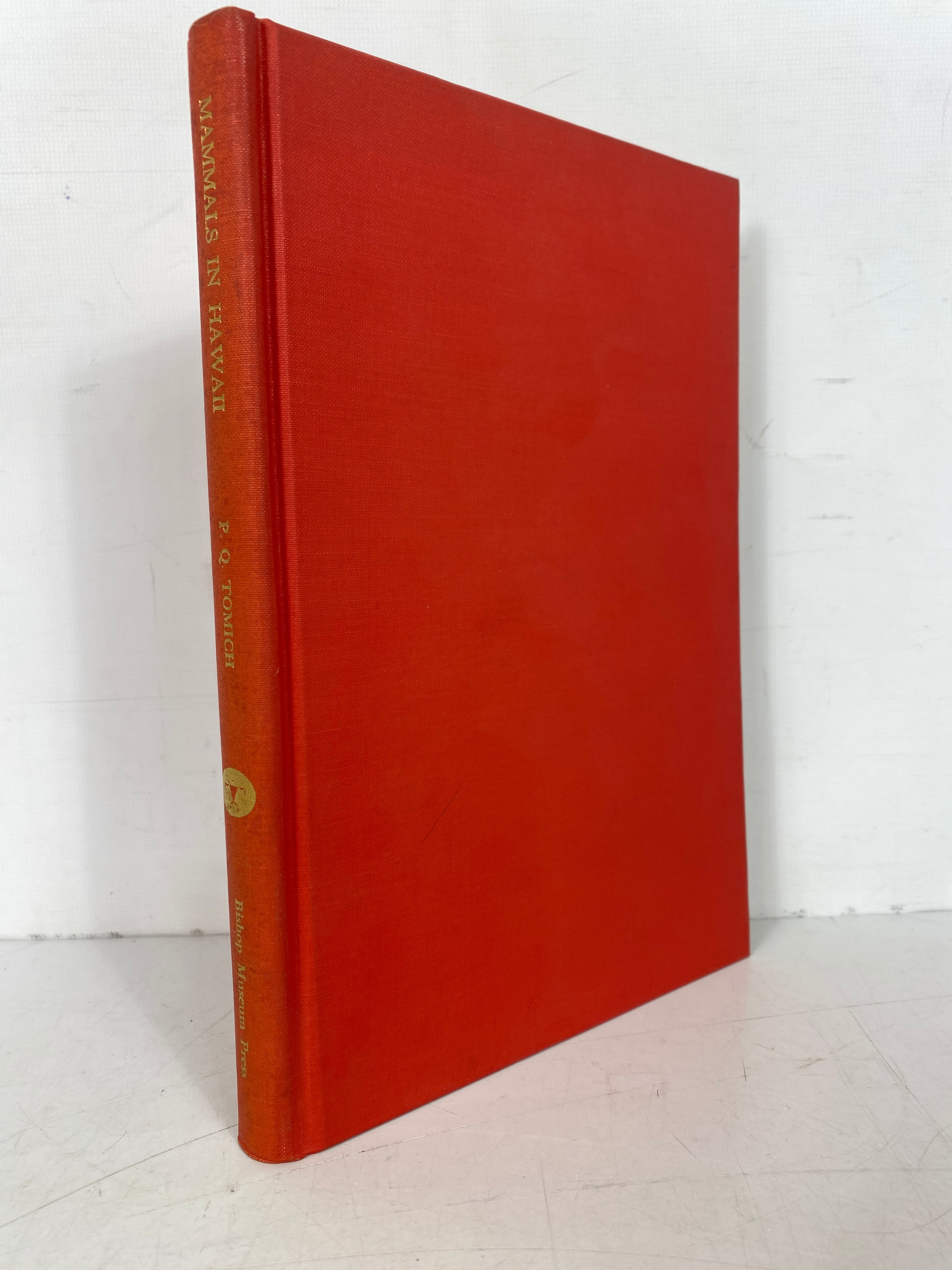 Mammals in Hawaii by P. Quentin Tomich 1969 Vintage HC