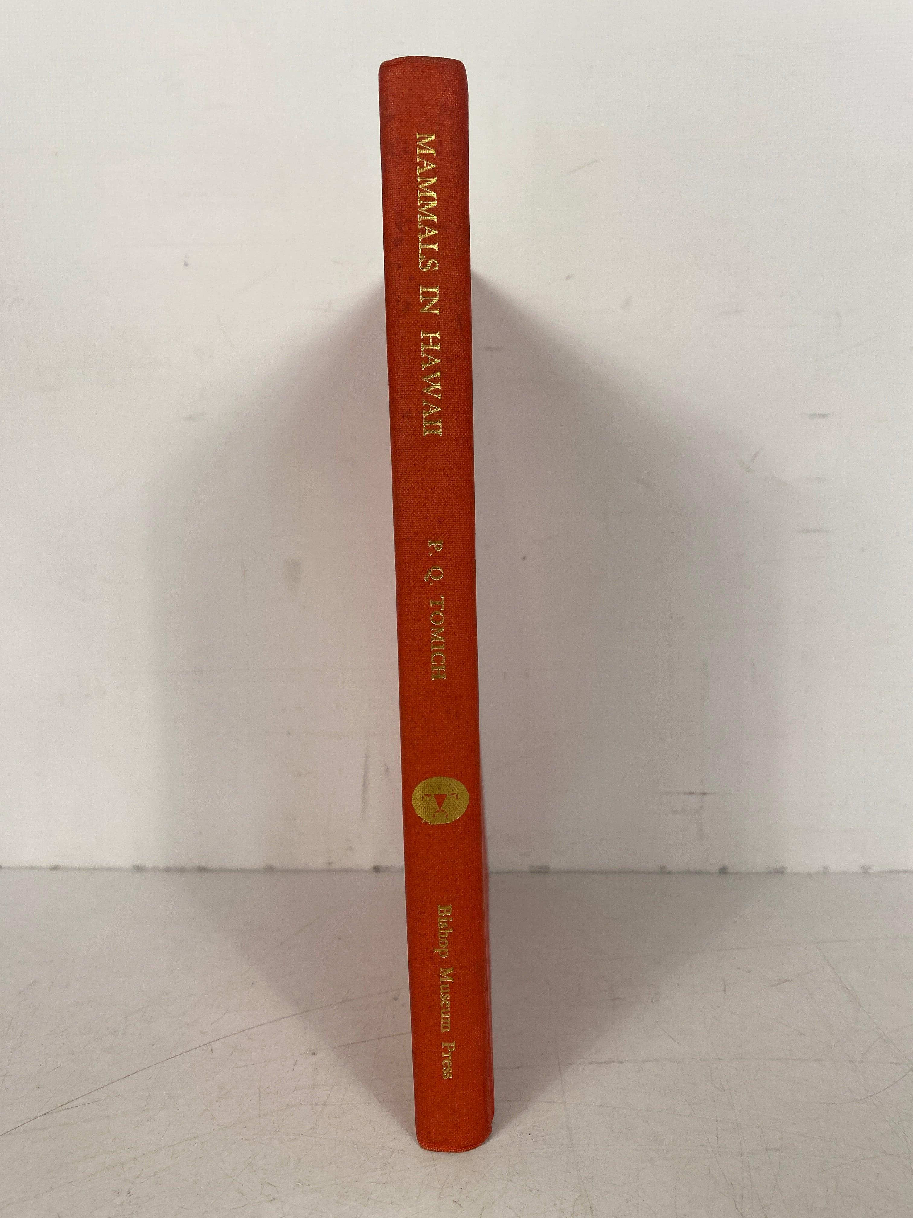 Mammals in Hawaii by P. Quentin Tomich 1969 Vintage HC