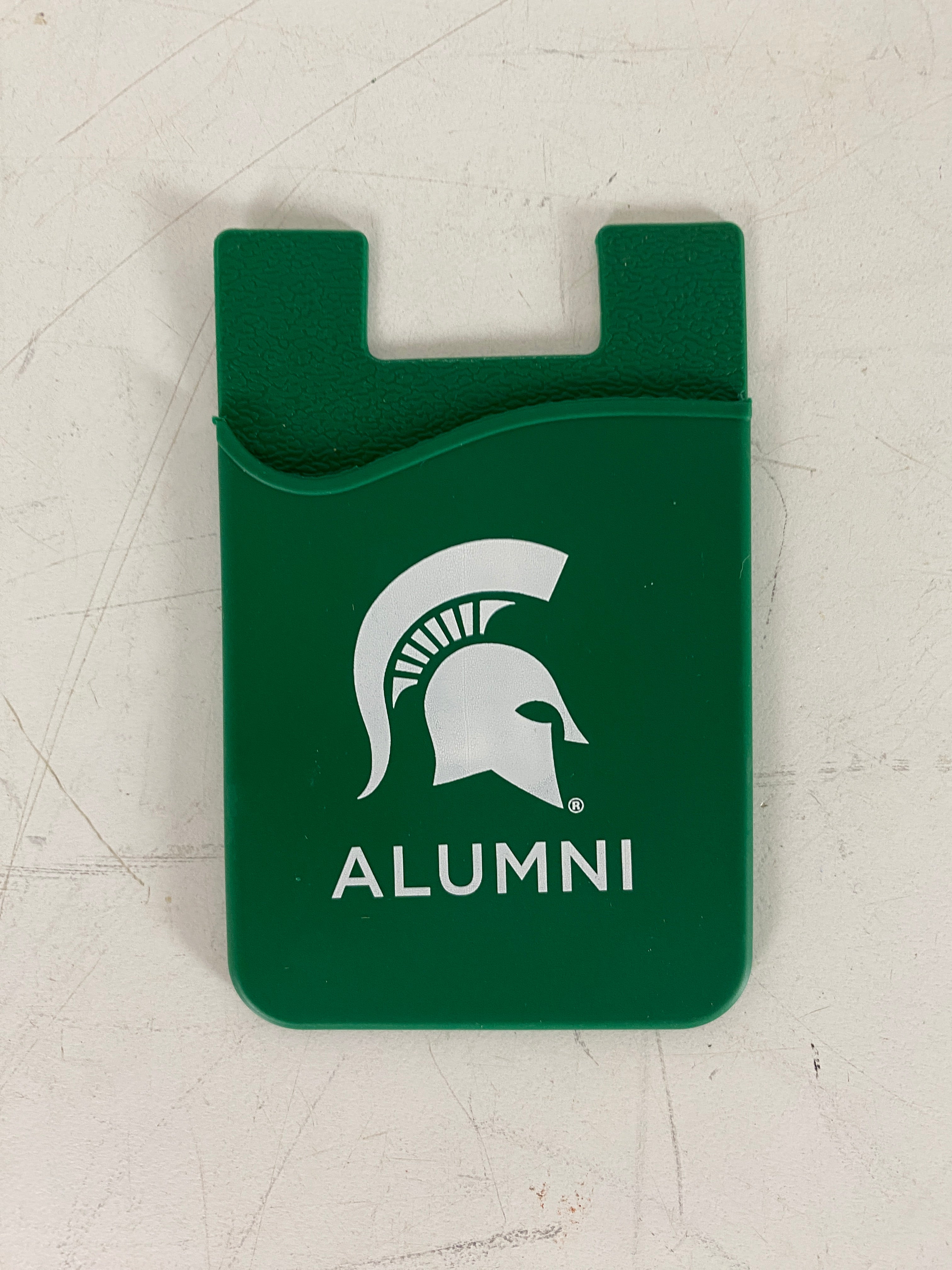 MSU Alumni Silicon Pocket Cell Phone Wallet