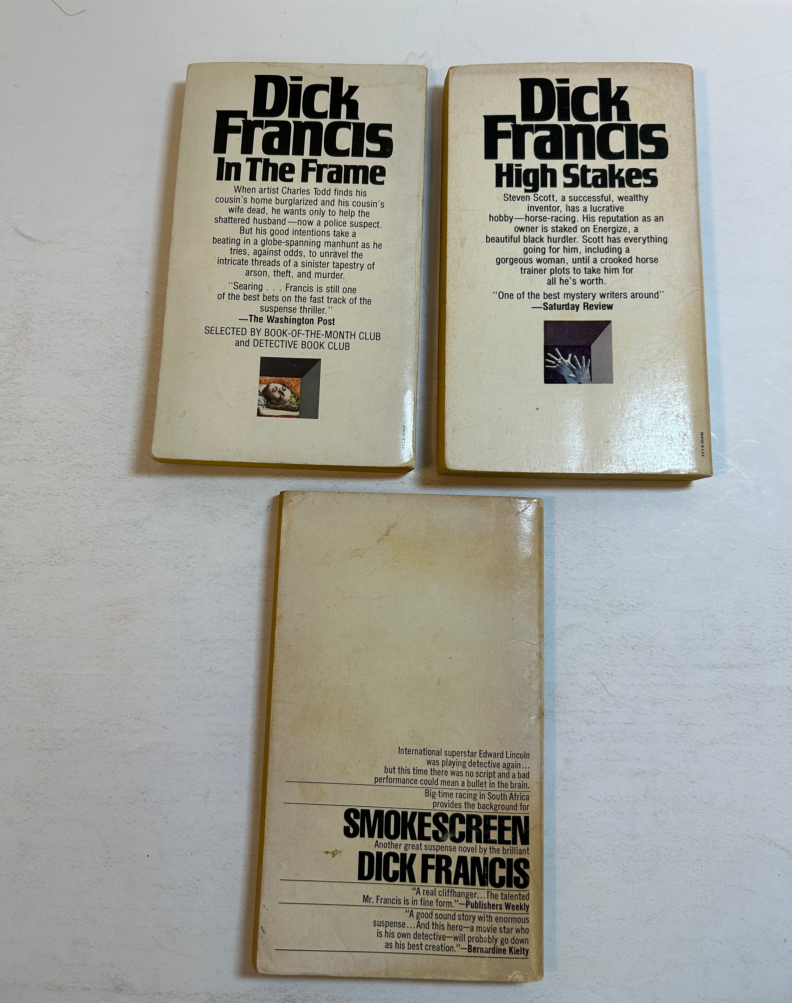 5 Tony Hillerman: Blessing Way/Thief of Time/Dark Wind/Coyote Waits/Skinwalkers