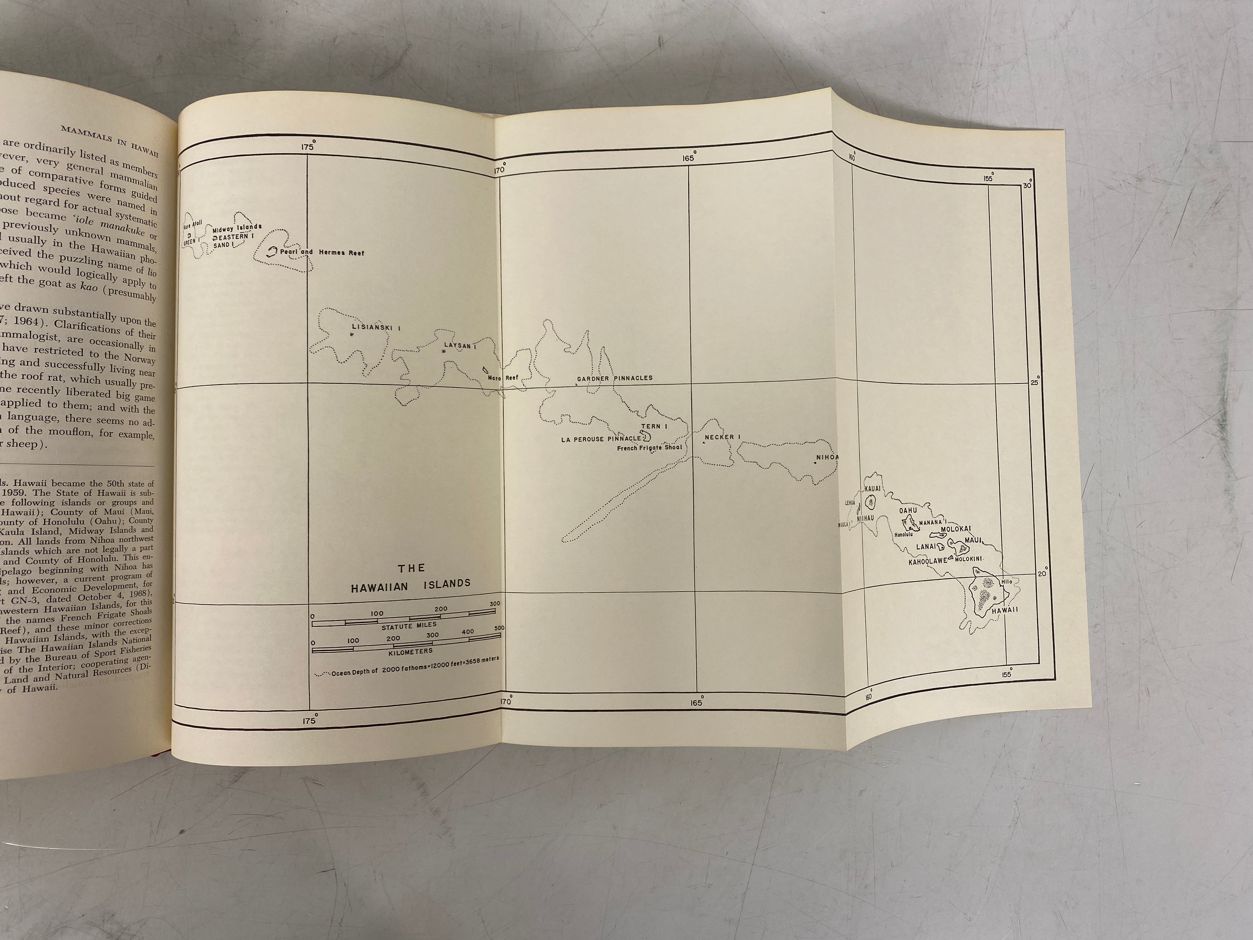 Mammals in Hawaii by P. Quentin Tomich 1969 Vintage HC
