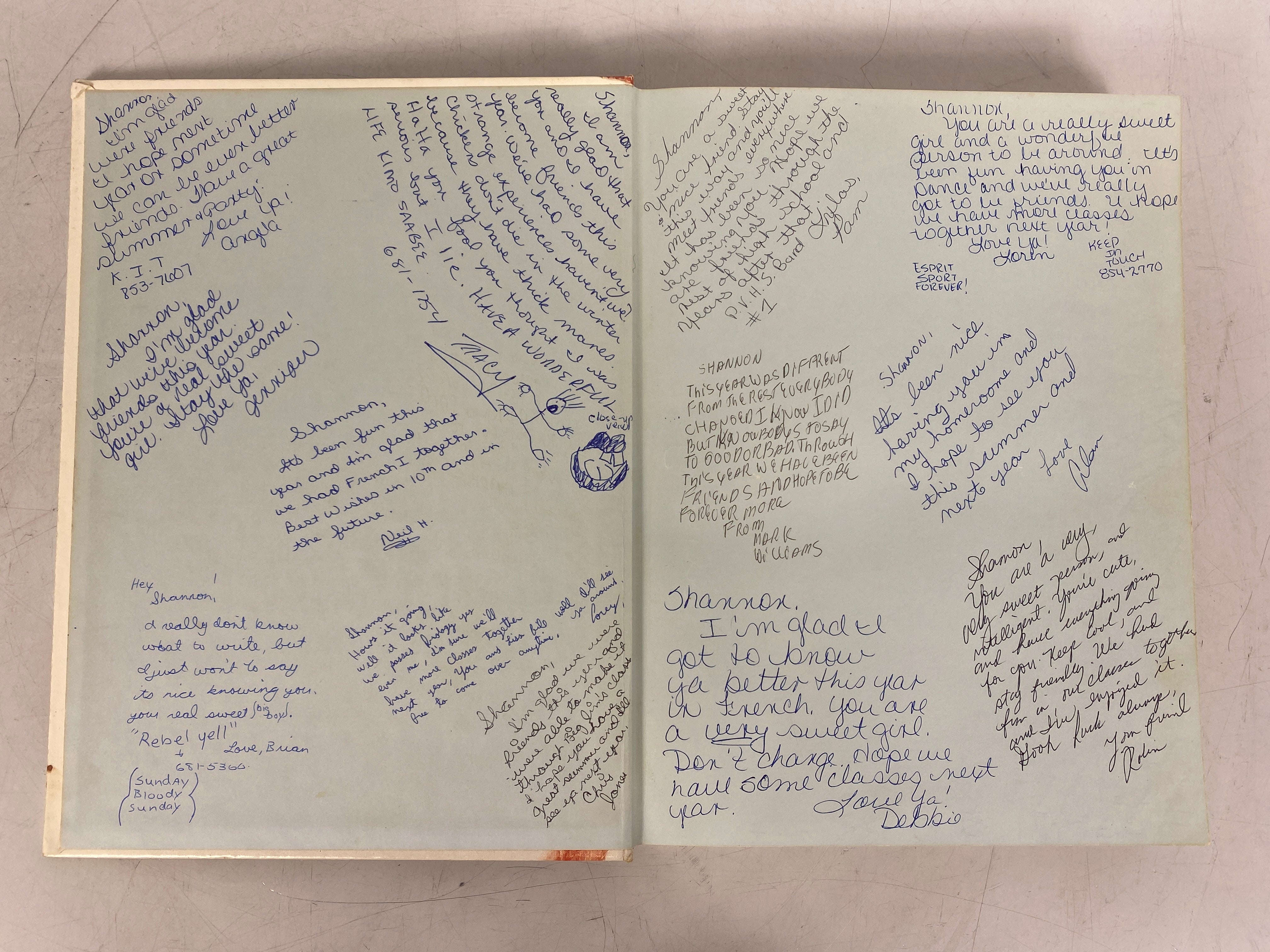 1985 Pinson Valley High School Yearbook Jefferson County Alabama HC
