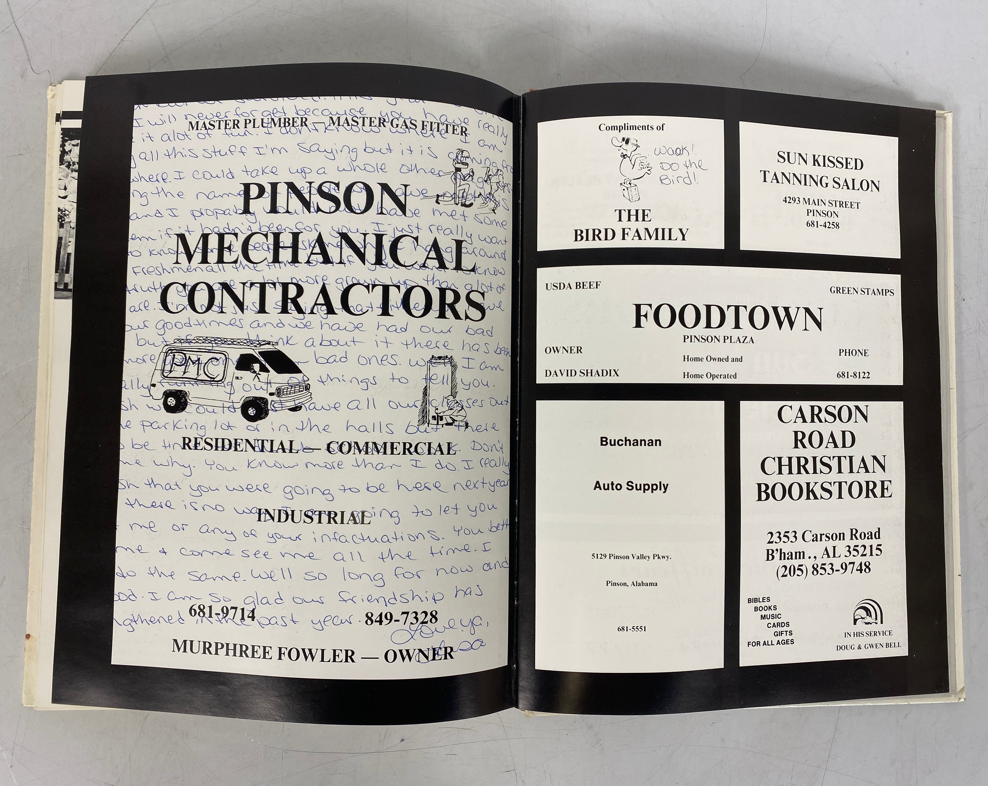 1985 Pinson Valley High School Yearbook Jefferson County Alabama HC