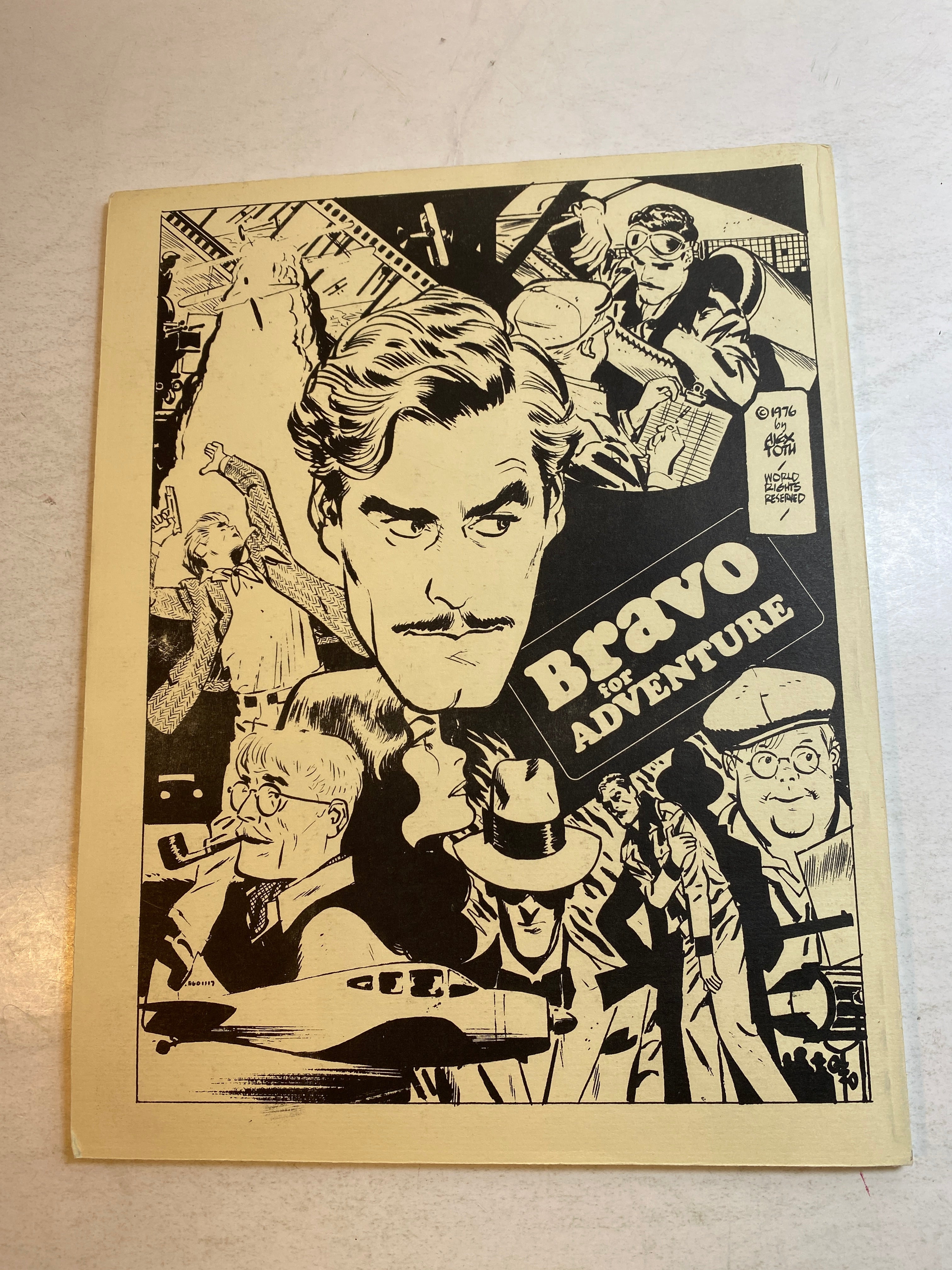 Display of The Art of Alex Toth SC 1977