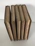 Lot of 5 Richard Wagner's Gesammelte Schriften und Dichtungen (Collected Writings and Poetry) in German 1888 HC