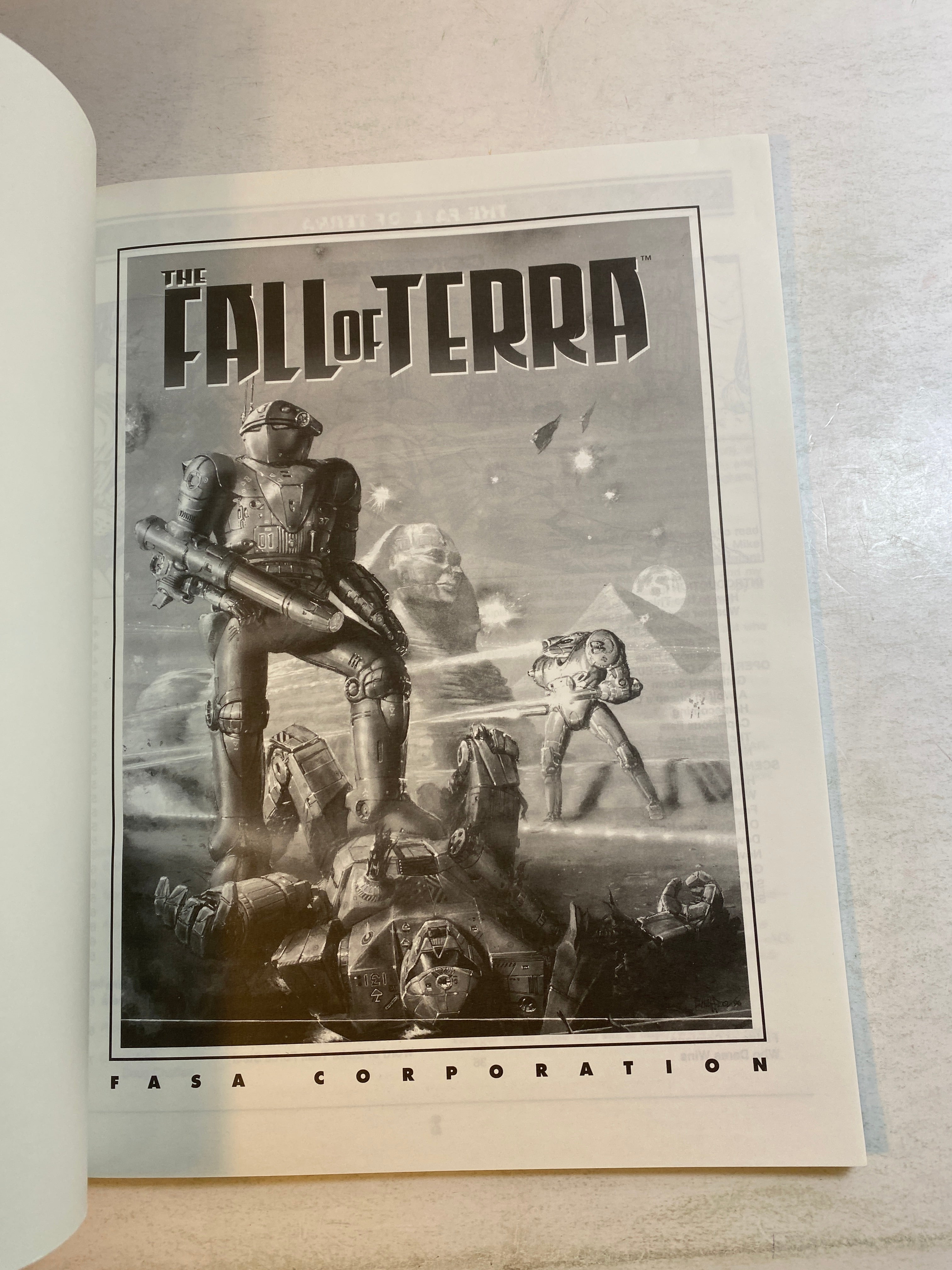 Battletech 1684 Fall of Terra SC 1996