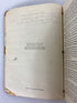 2 Vintage Science Workbooks: Chemistry & Physics 1940s SC Partially Completed