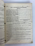 2 Vintage Science Workbooks: Chemistry & Physics 1940s SC Partially Completed