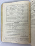 2 Vintage Science Workbooks: Chemistry & Physics 1940s SC Partially Completed