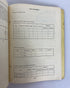 2 Vintage Science Workbooks: Chemistry & Physics 1940s SC Partially Completed