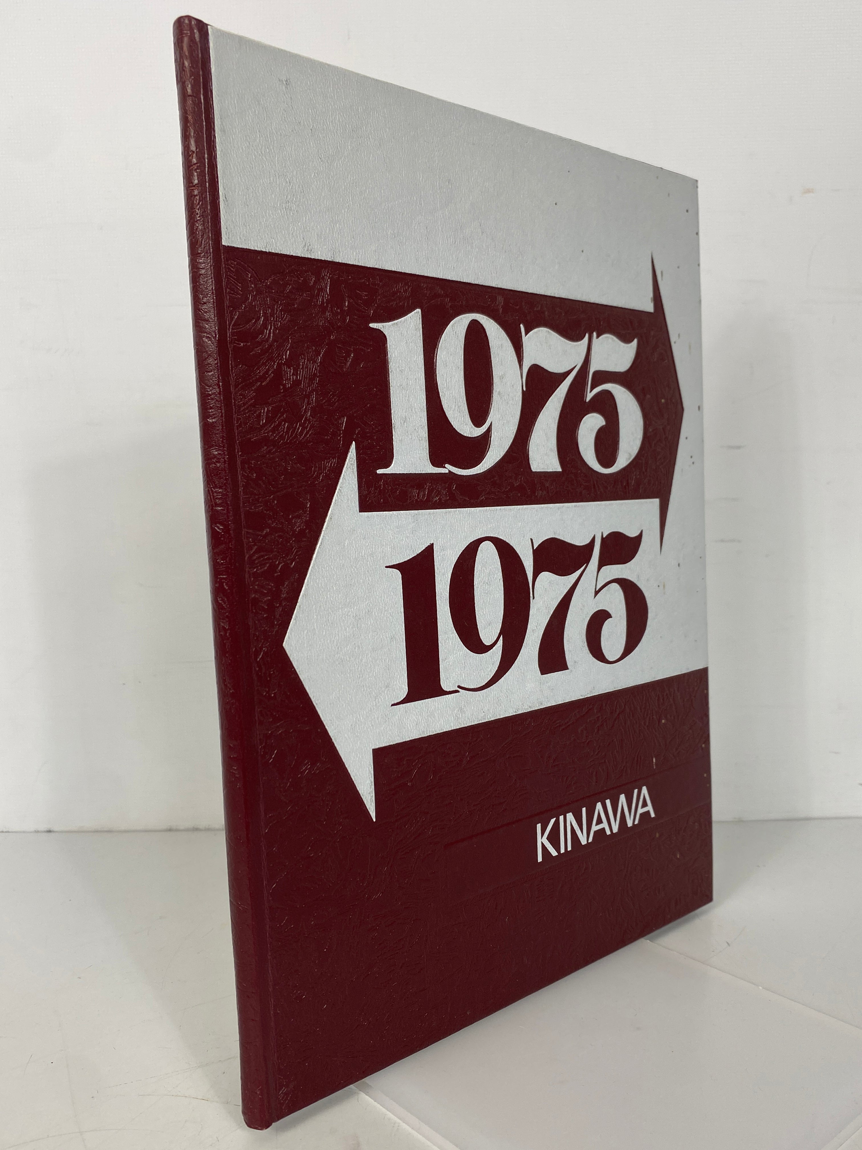 1975 Kinawa Middle School Yearbook Okemos Michigan HC