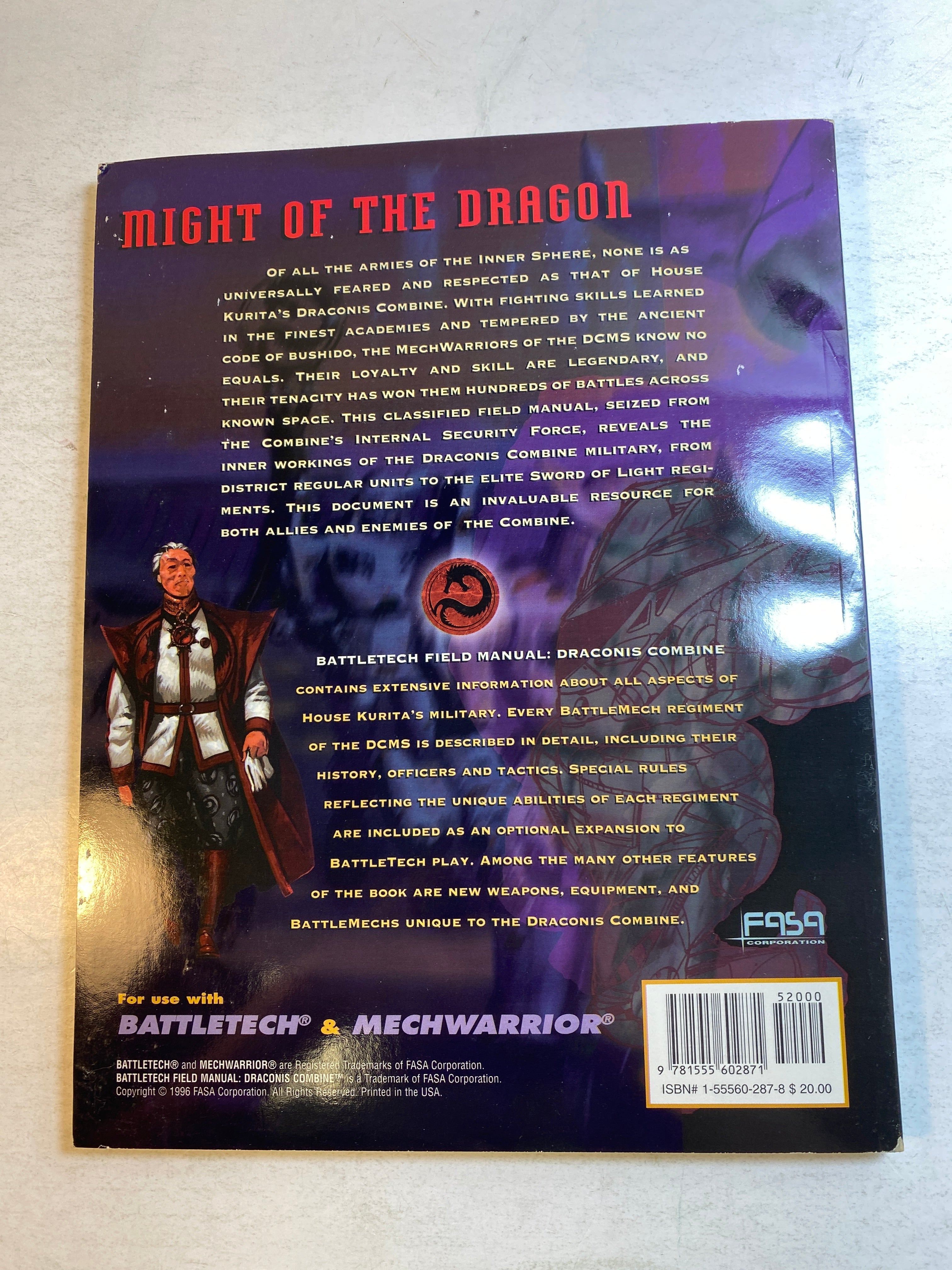 Battletech Field Manual Draconis Combine SC 1996