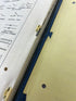 2 Vintage Science Workbooks: Chemistry & Physics 1940s SC Partially Completed