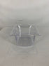 Box of 6 Vollrath Super Pan 3 100MM Clear Plastic Pan