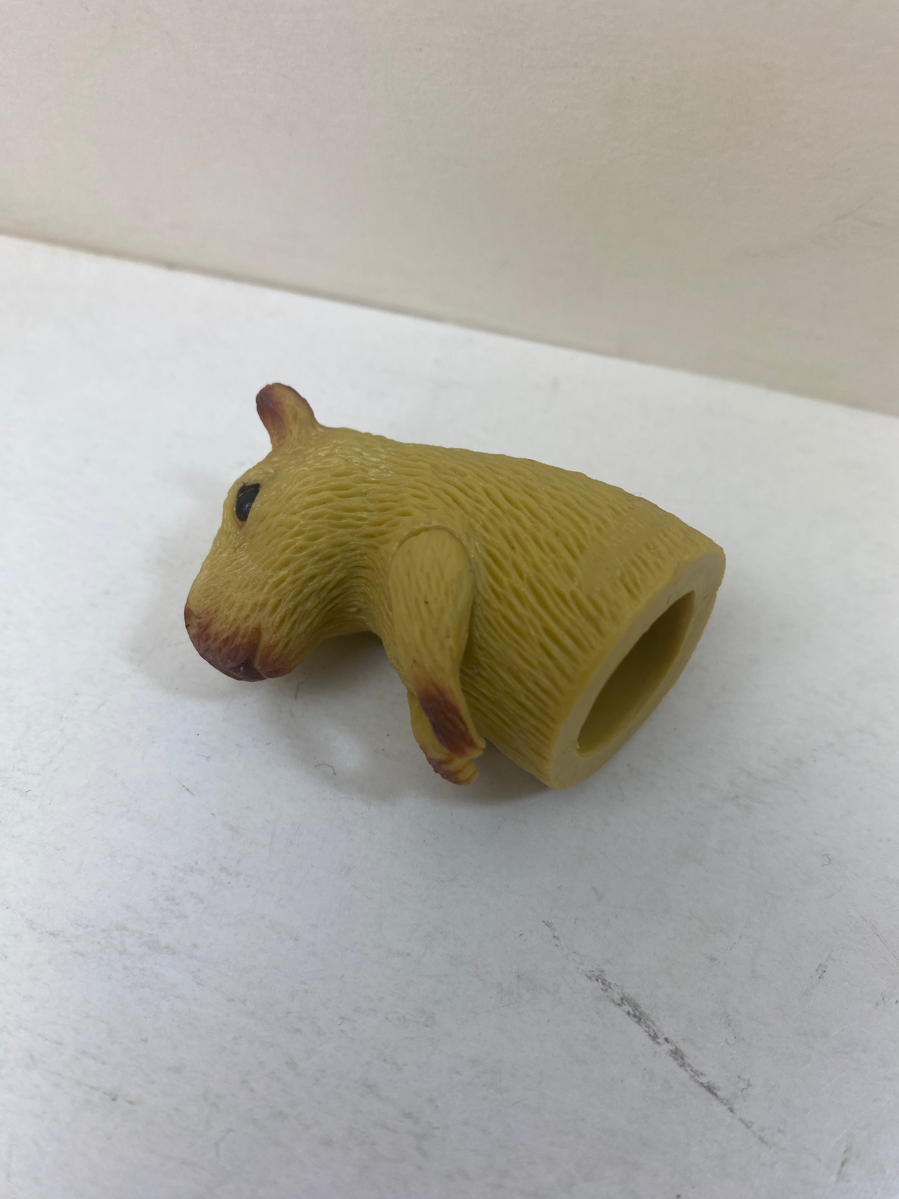 Beige Capybara Finger Puppet *New*