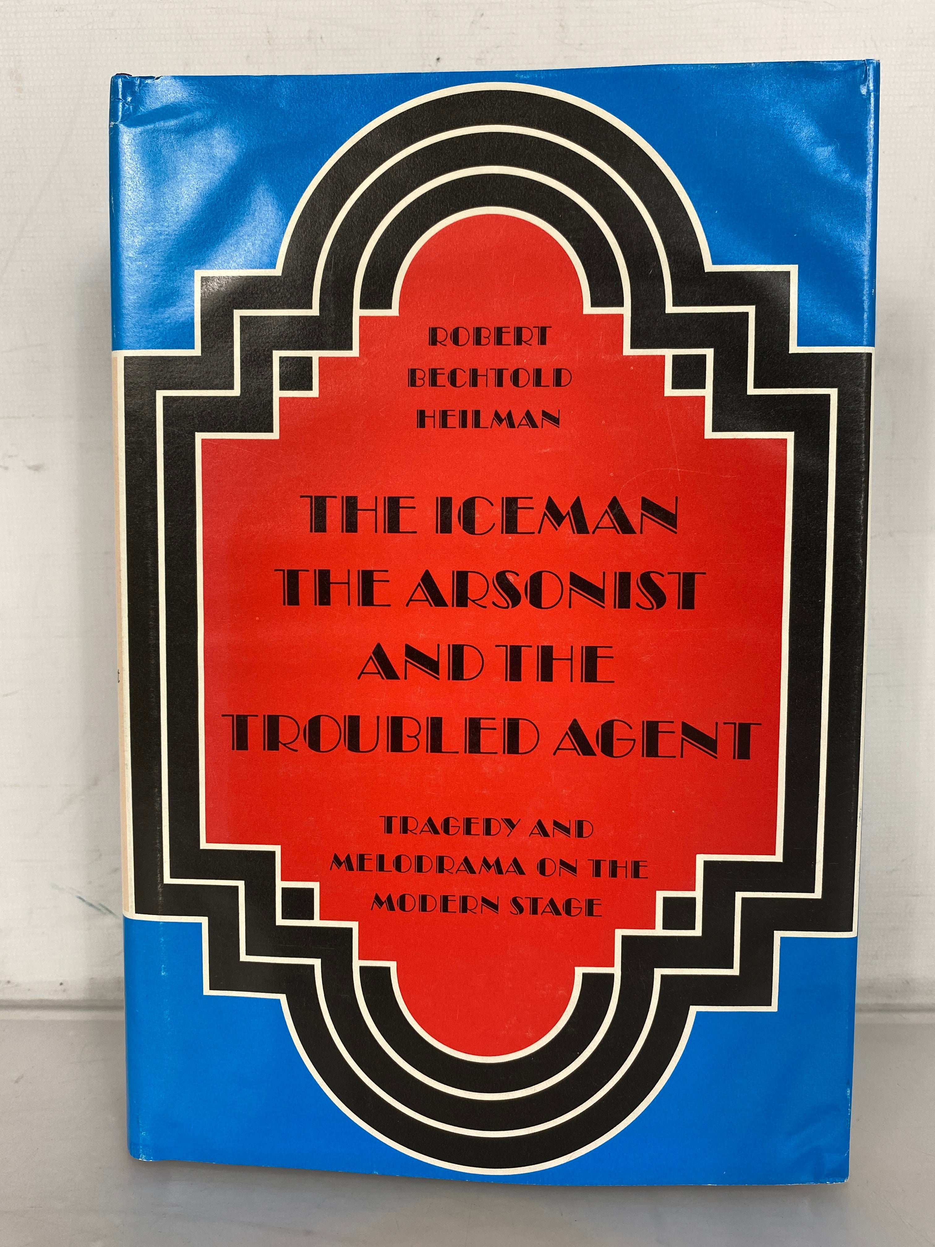 The Iceman the Arsonist and the Troubled Agent by Heilman 1973 HC DJ