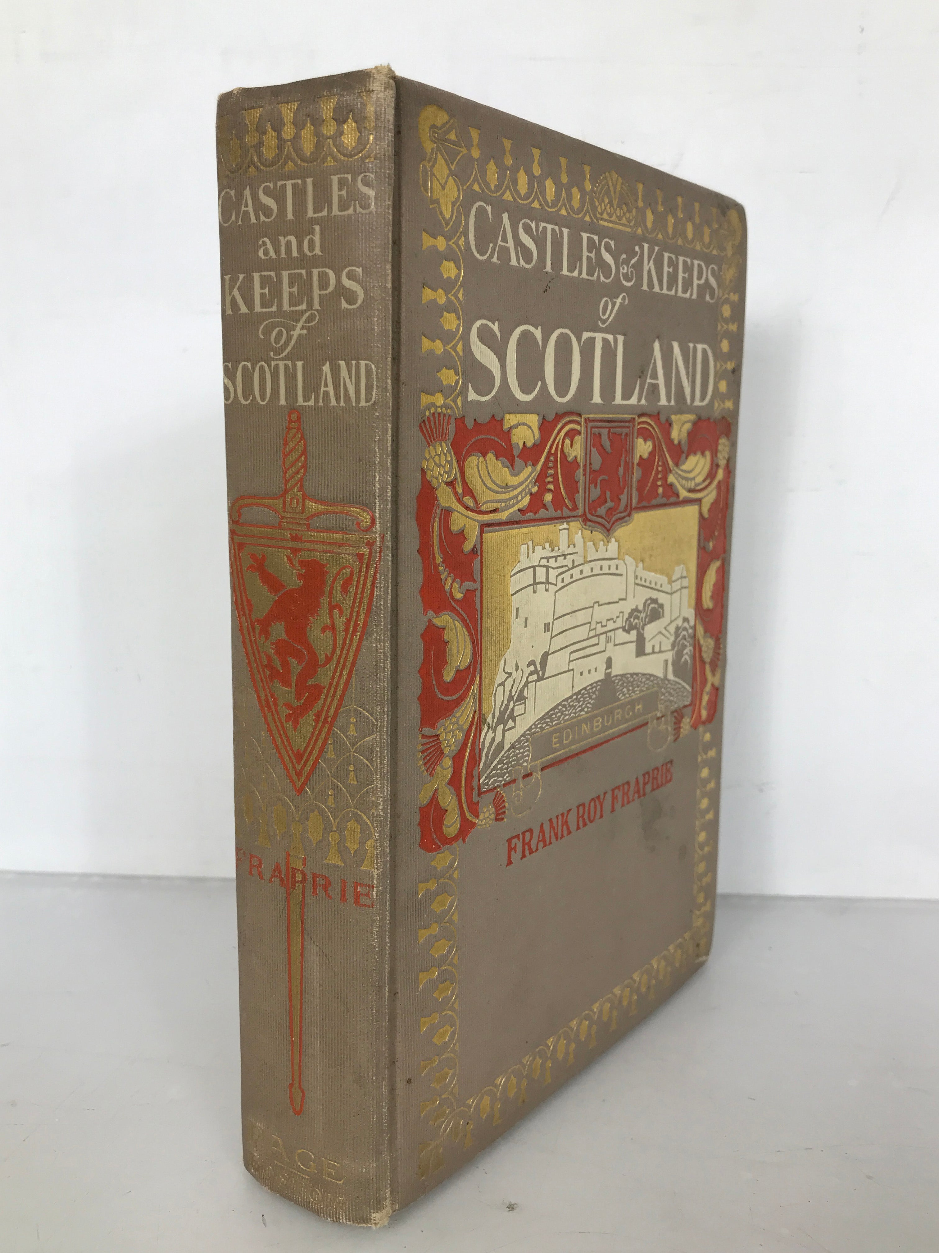Castles & Keeps of Scotland Frank Foy Fraprie 1907 First Impression HC