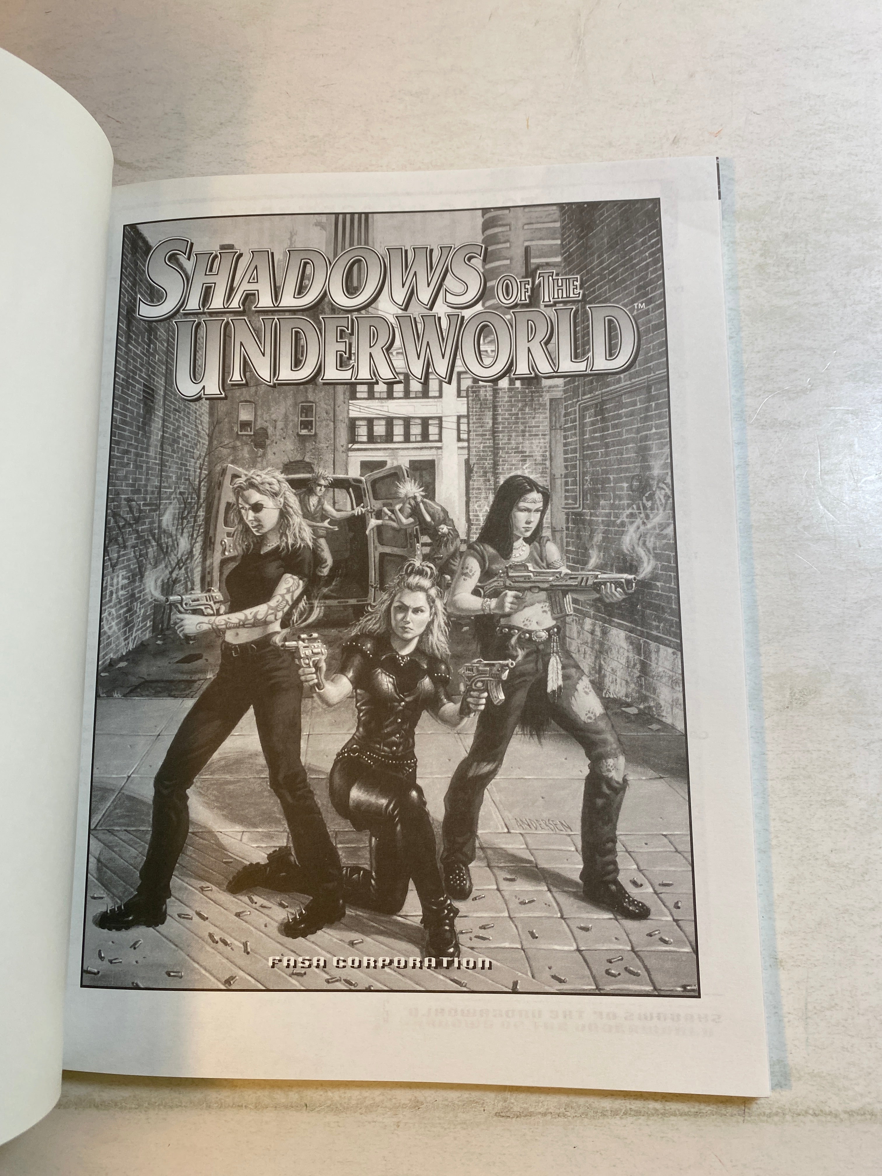 Shadowrun RPG Shadows of the Underworld SC 1996