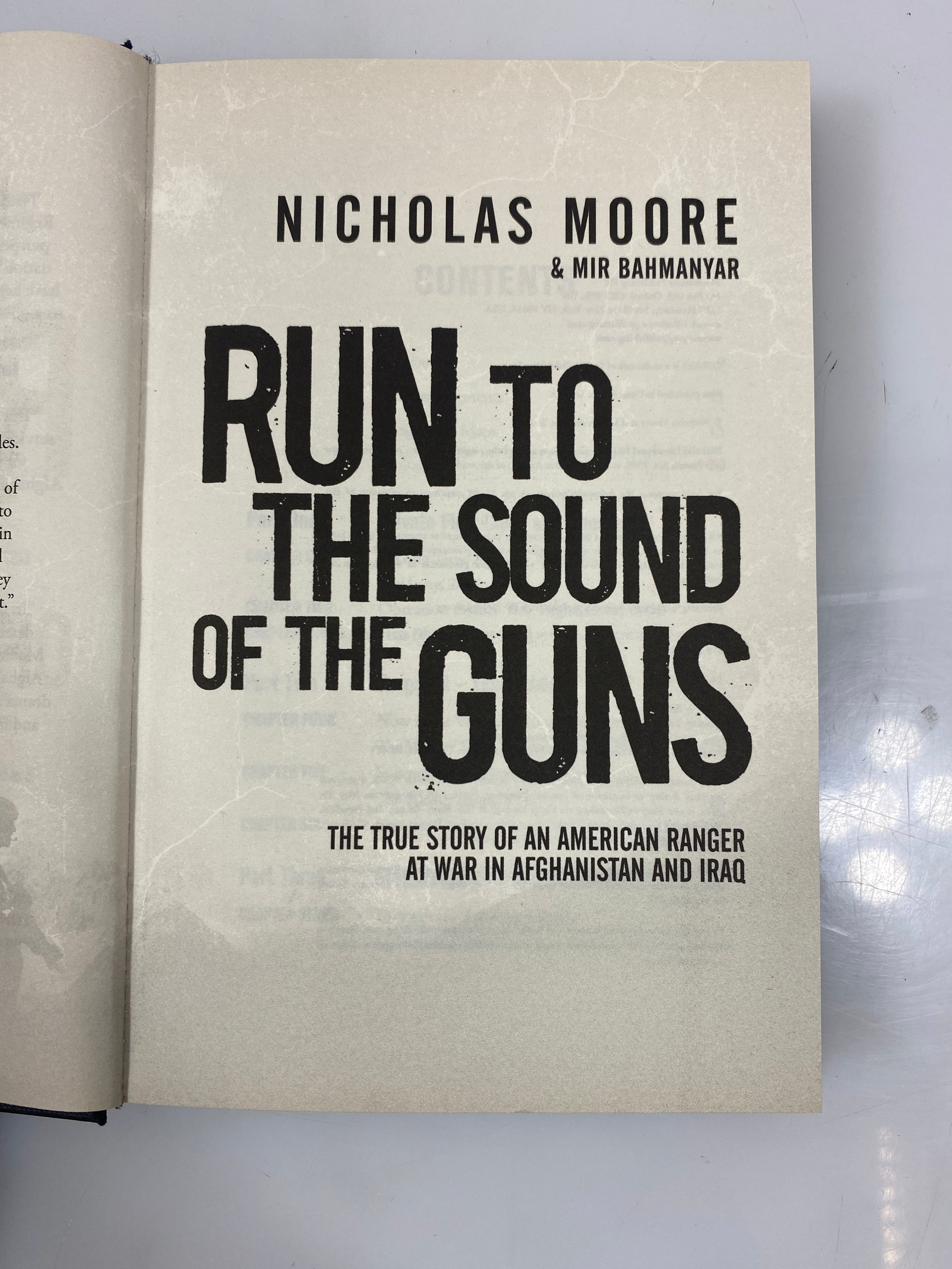 Run to the Sound of the Guns by Moore/Bahmanyar 2018 HCDJ