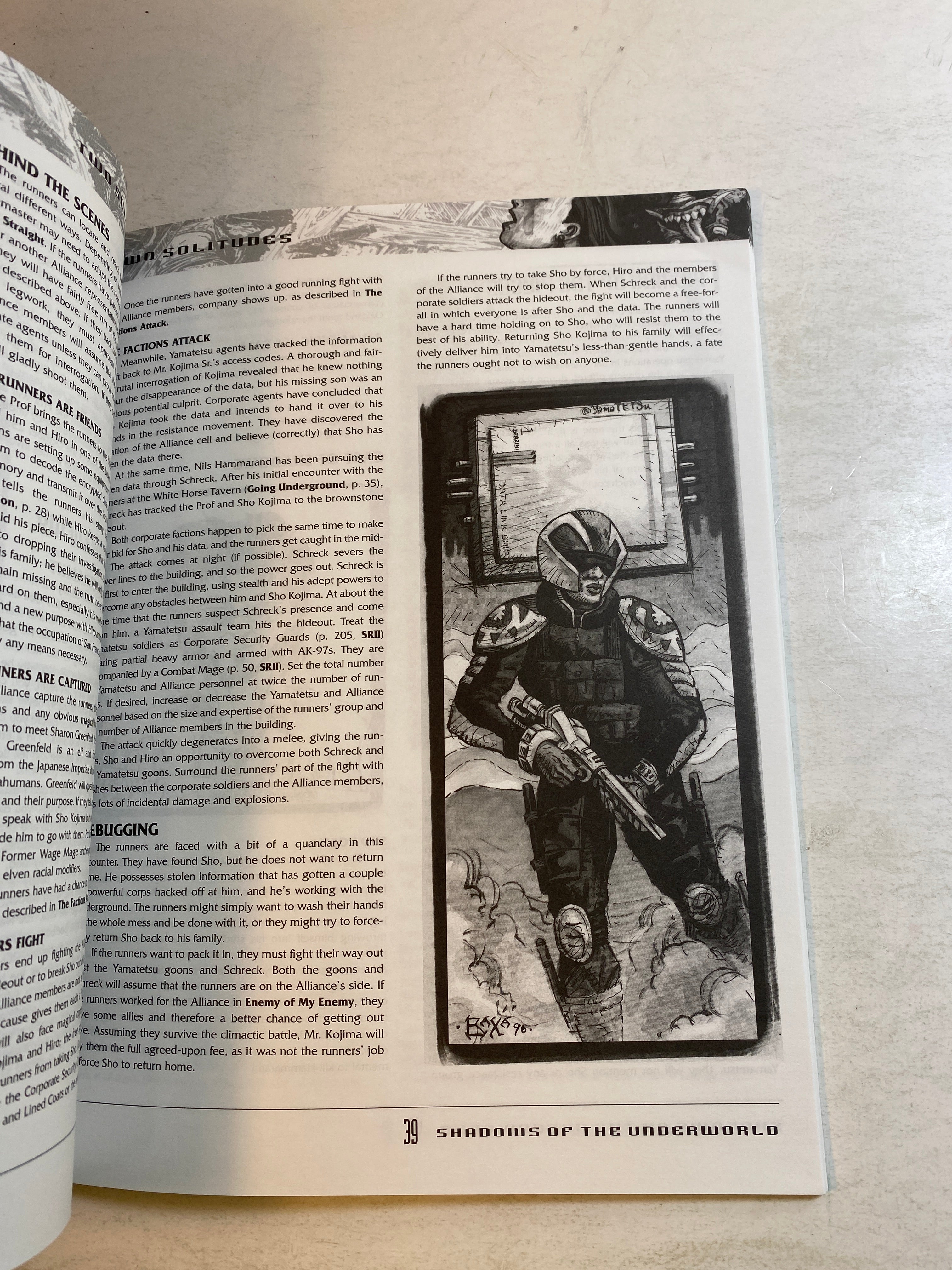 Shadowrun RPG Shadows of the Underworld SC 1996