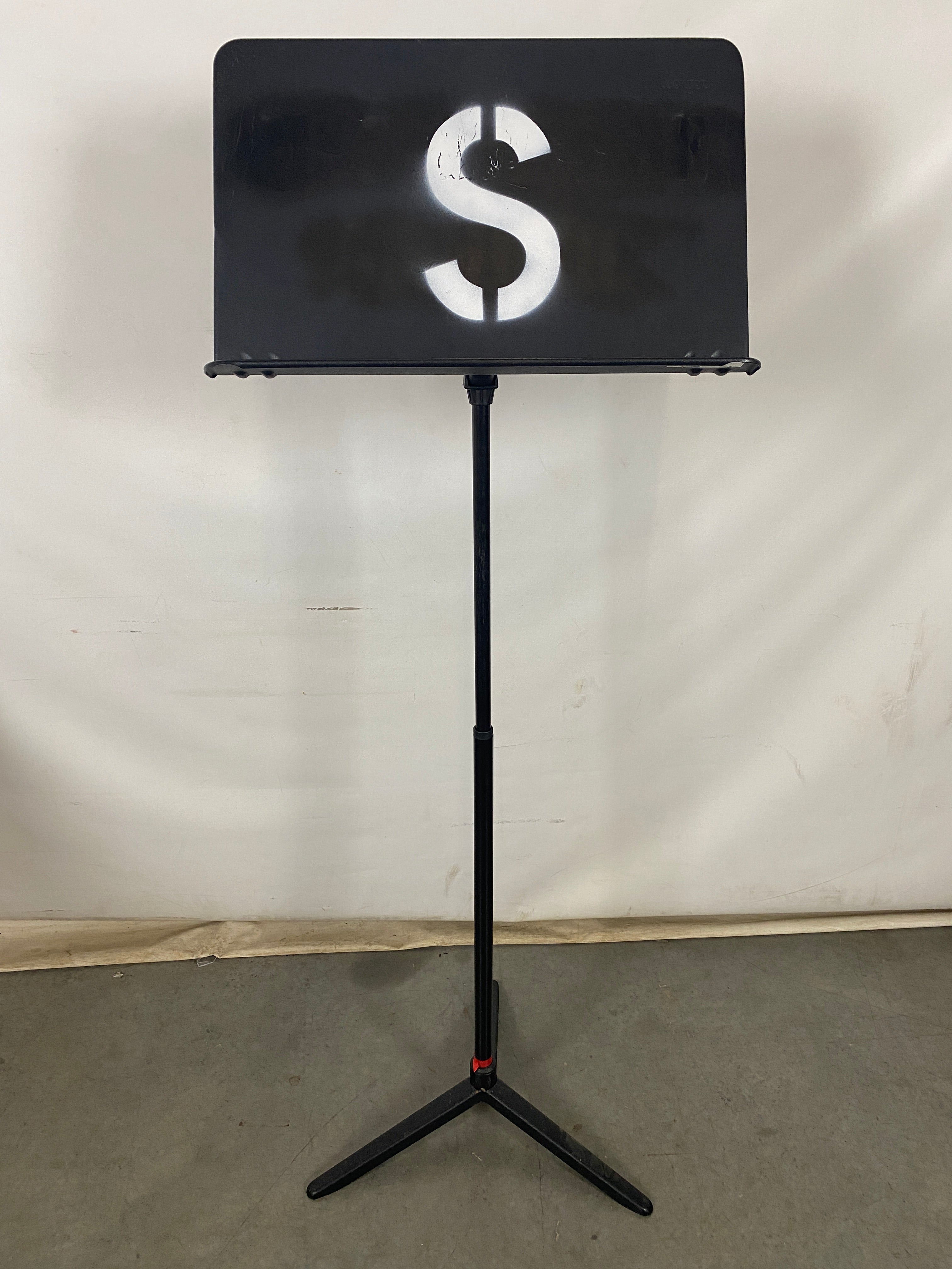Black Wenger Metal Music Stand