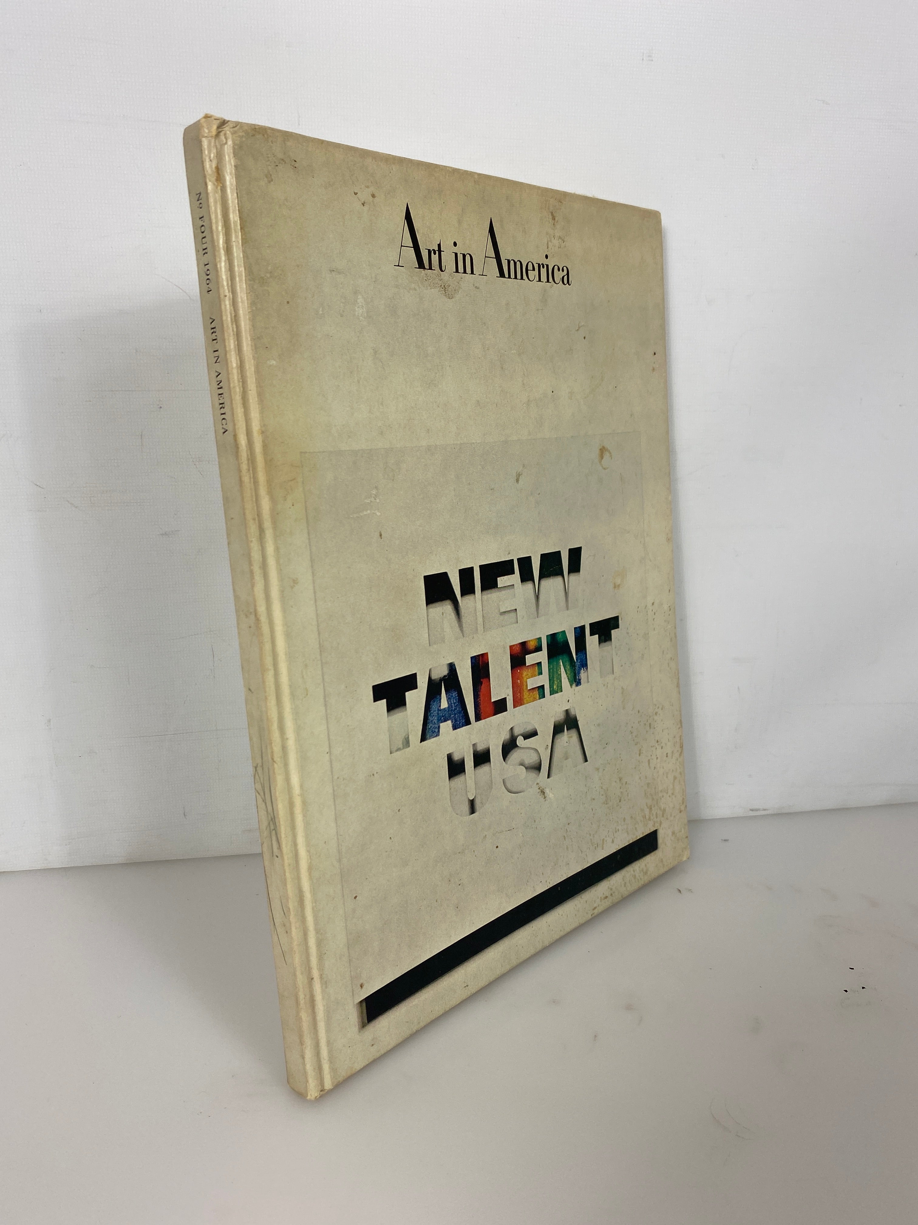 Art in America New Talent USA 1964 Vol. 52 No. Four Vintage HC