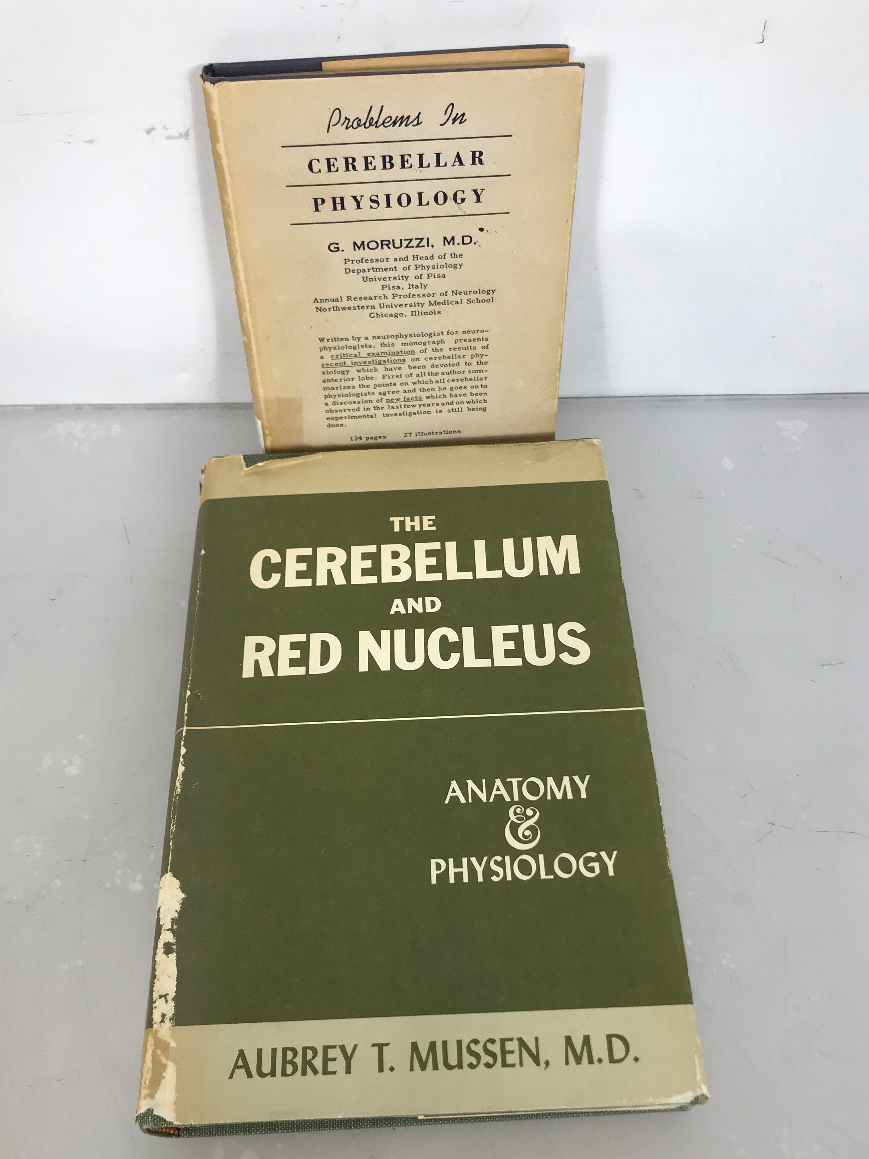 The Cerebellum and Red Nucleus 1967/Problems in Cerebellar Physiology 1950 HC DJ