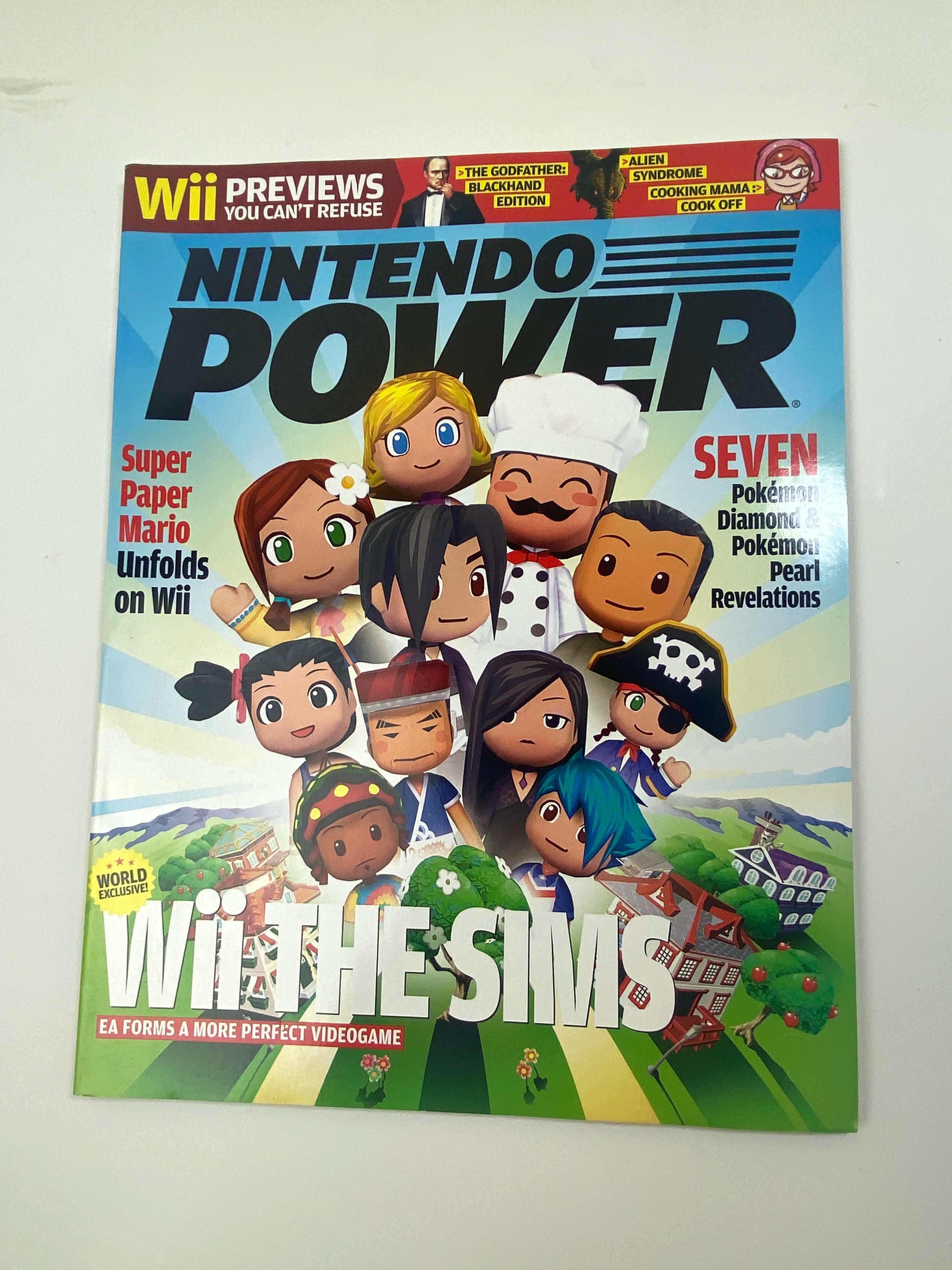 Nintendo Power Magazine Vol 214 April 2007 w/ poster