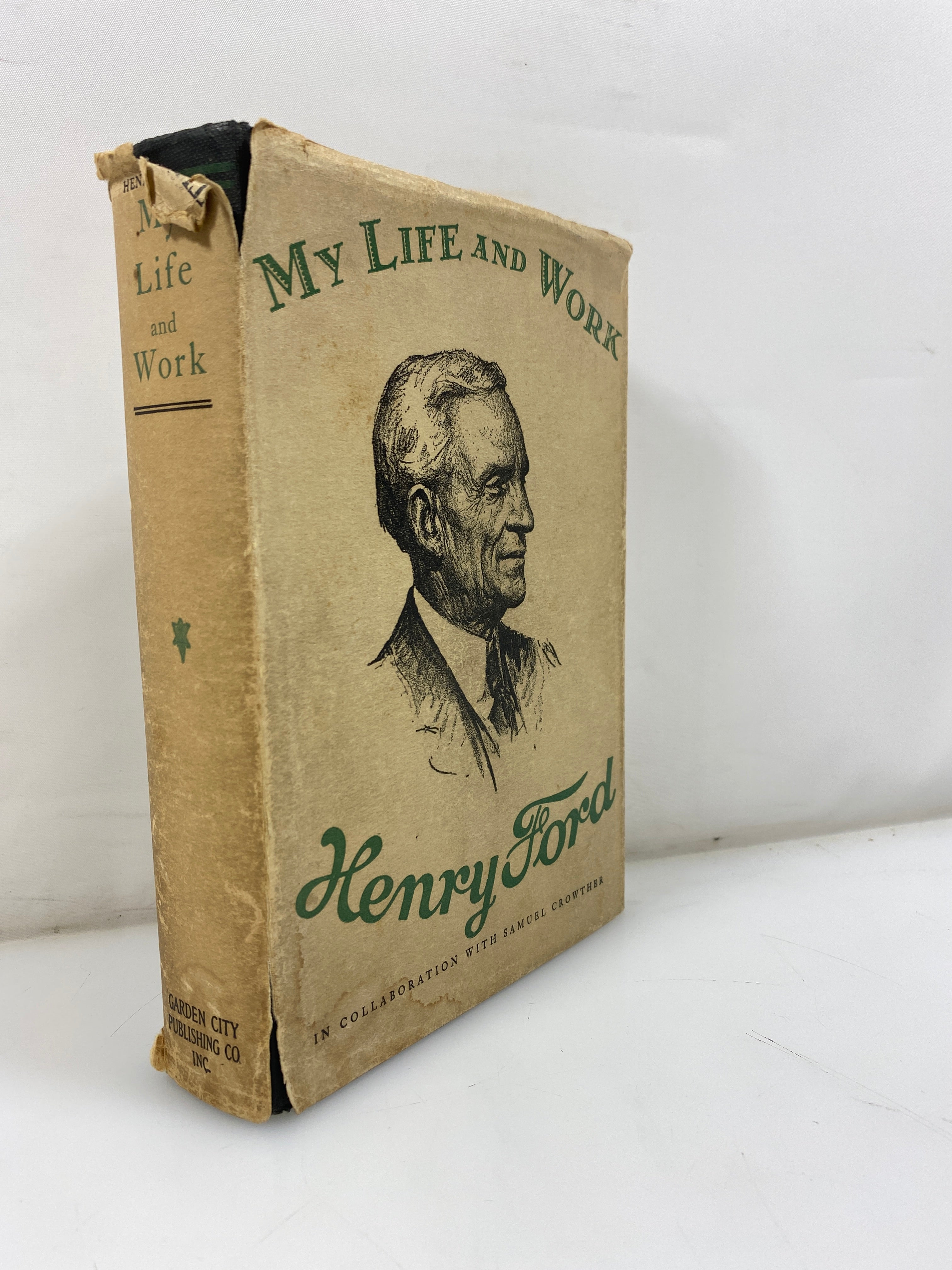 My Life and Work by Henry Ford w/ Crowther 1922 HC