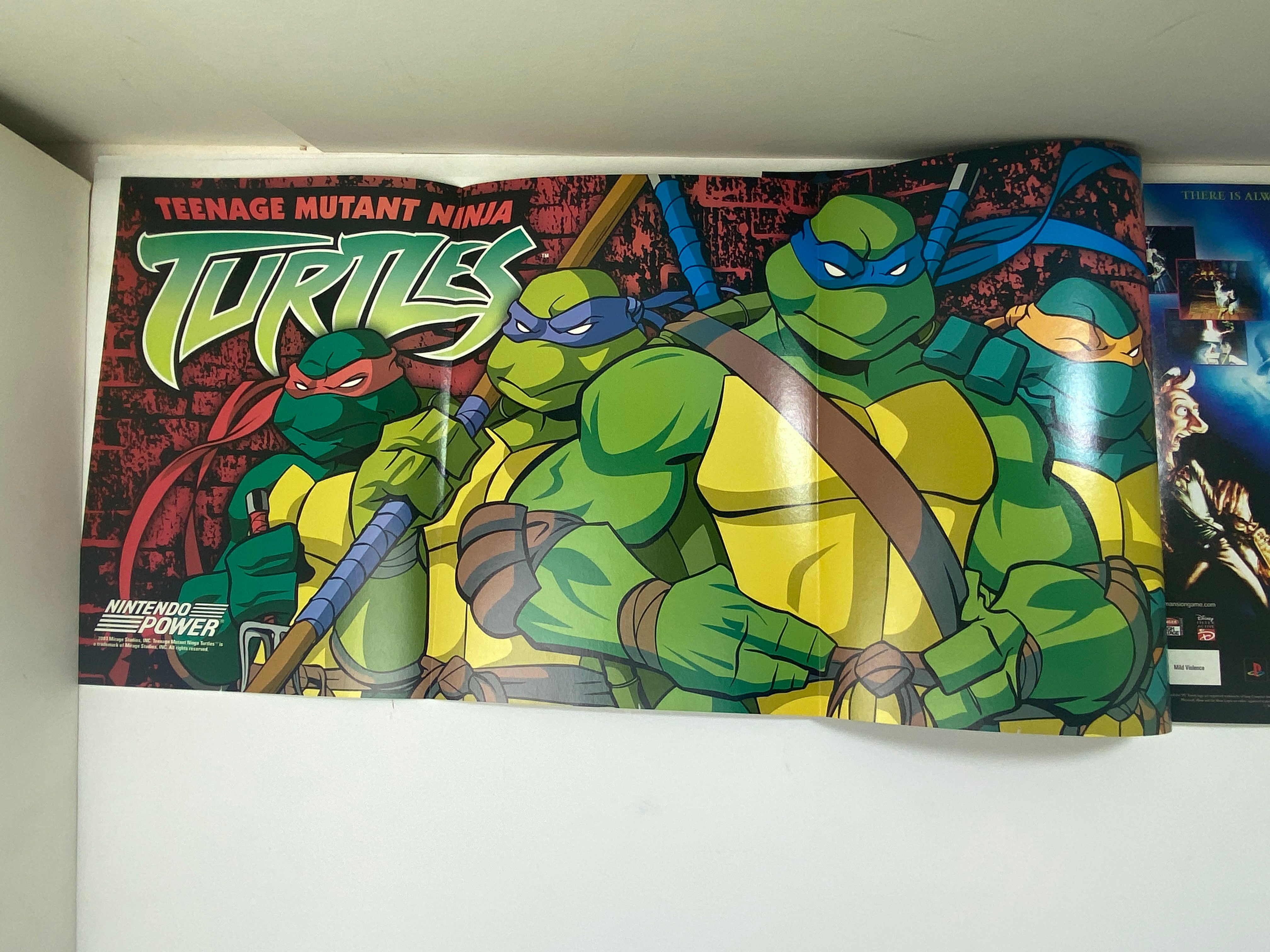Nintendo Power Magazine Vol 173 November 2003 w/ TMNT poster