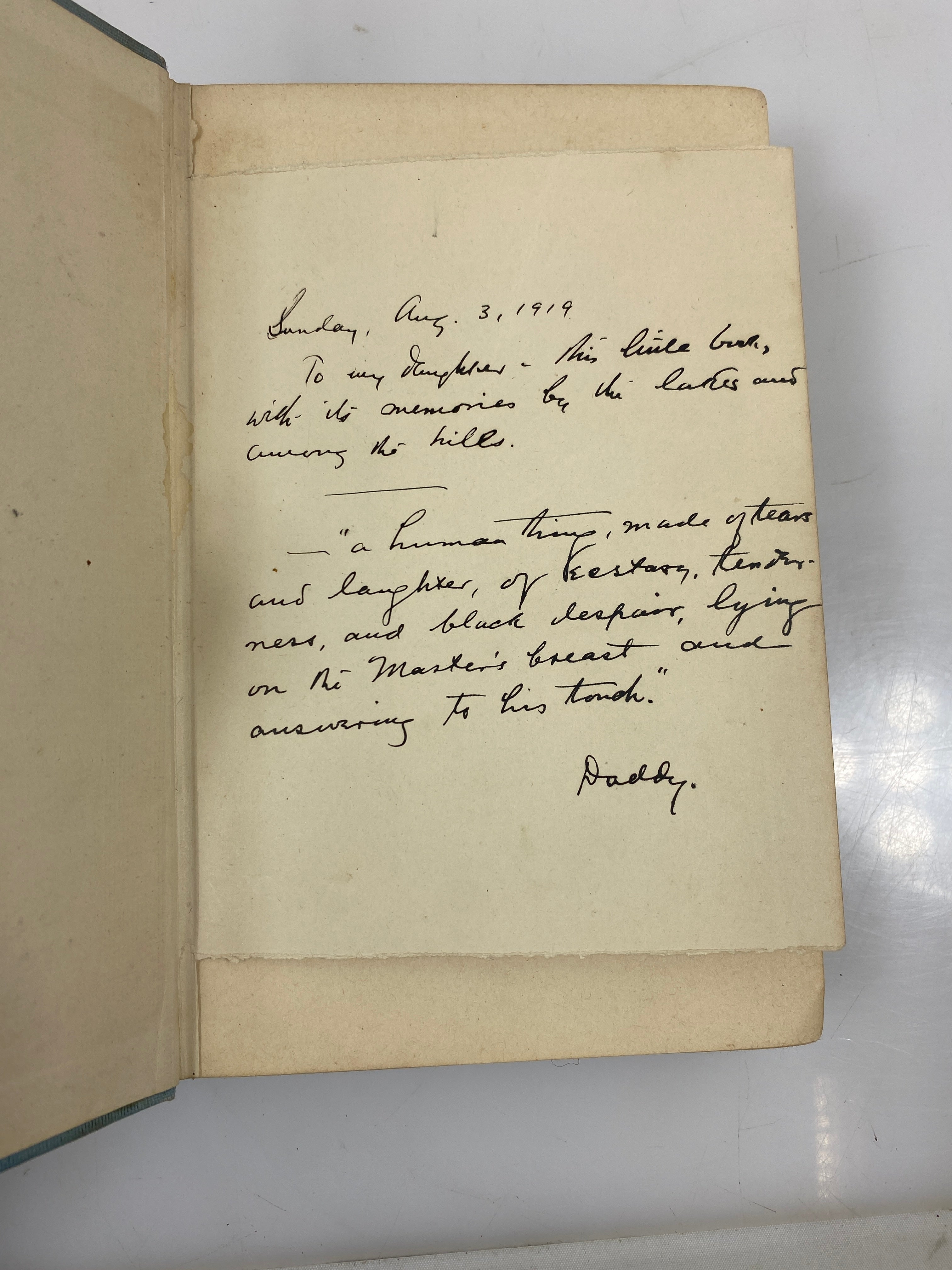The Master's Violin by Myrtle Reed 1904 HC