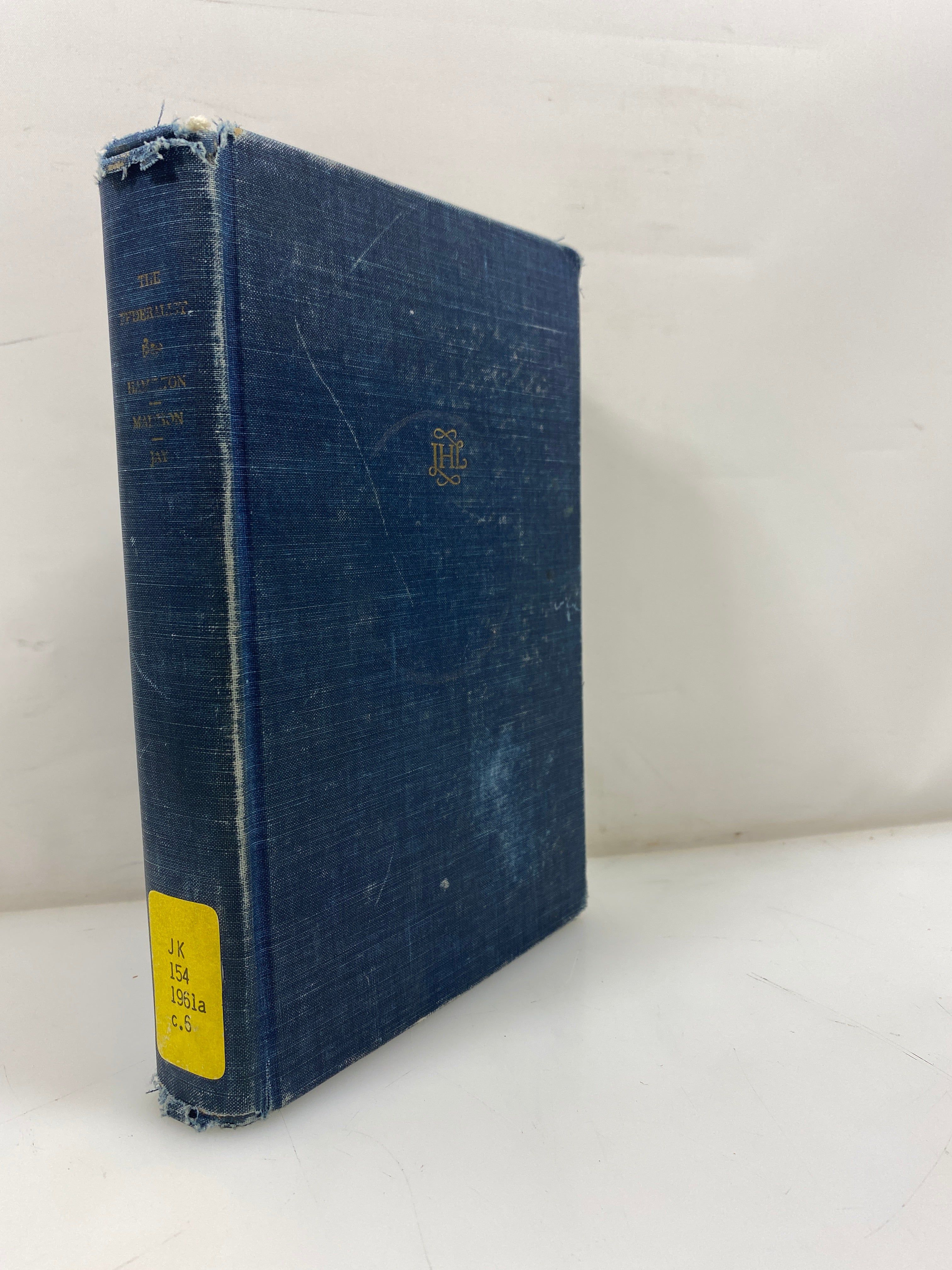 The Federalist by Hamilton/Madison/Jay Ex-library 1961 HC