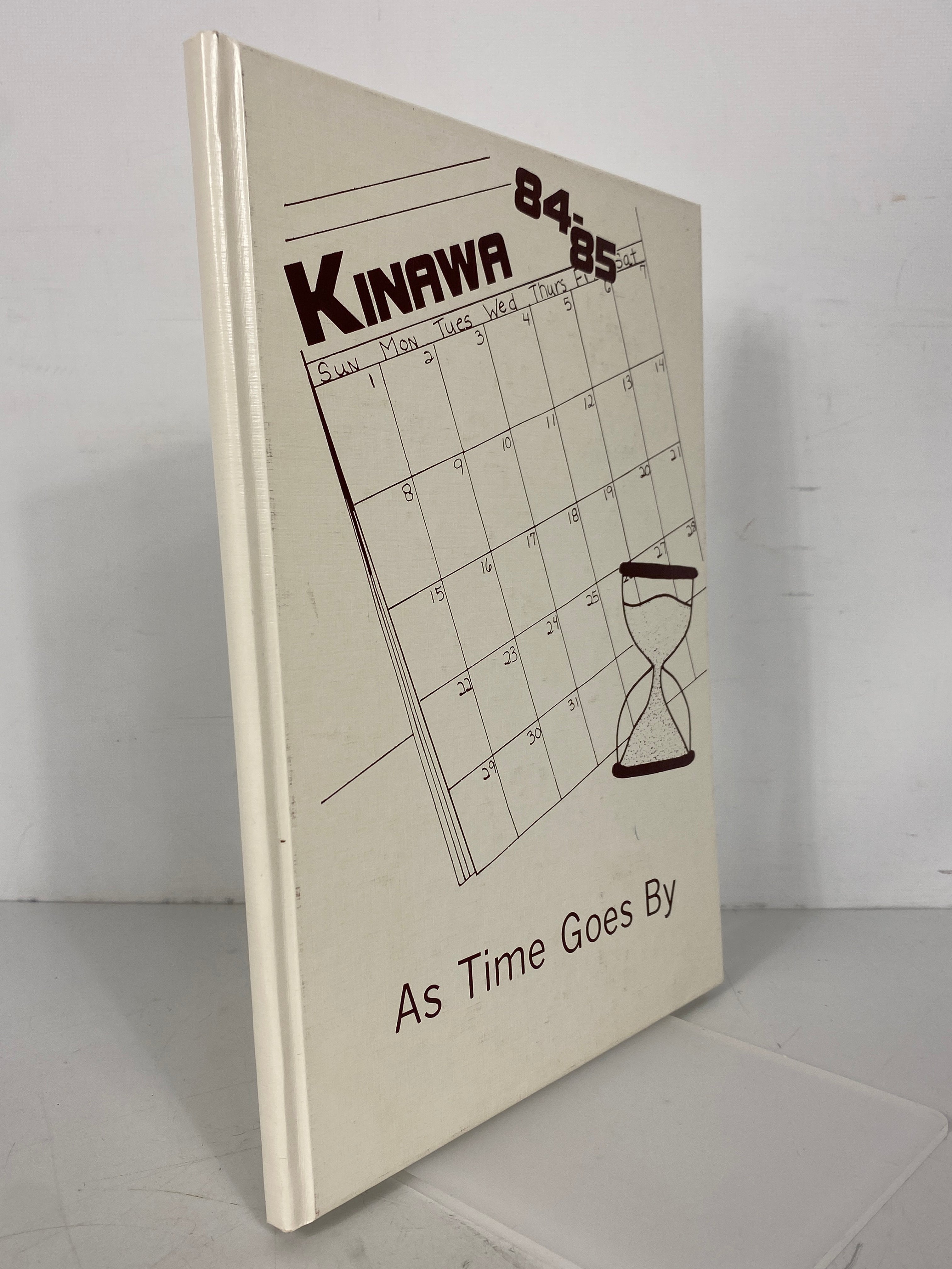 1985 Kinawa Middle School Yearbook Okemos Michigan HC