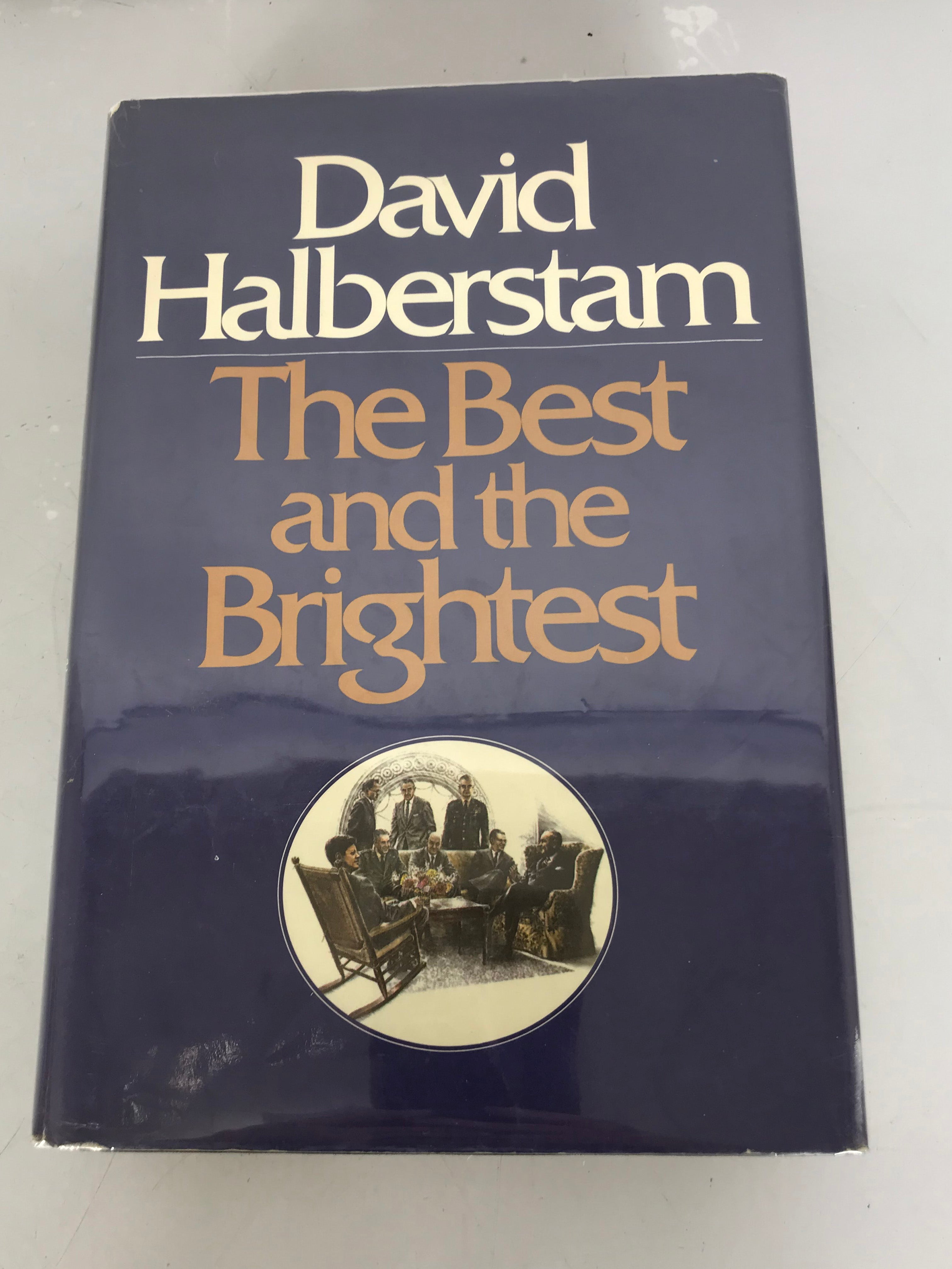 Lot of 7 David Halberstam  Books Including First Editions and Signed Copies HC DJ