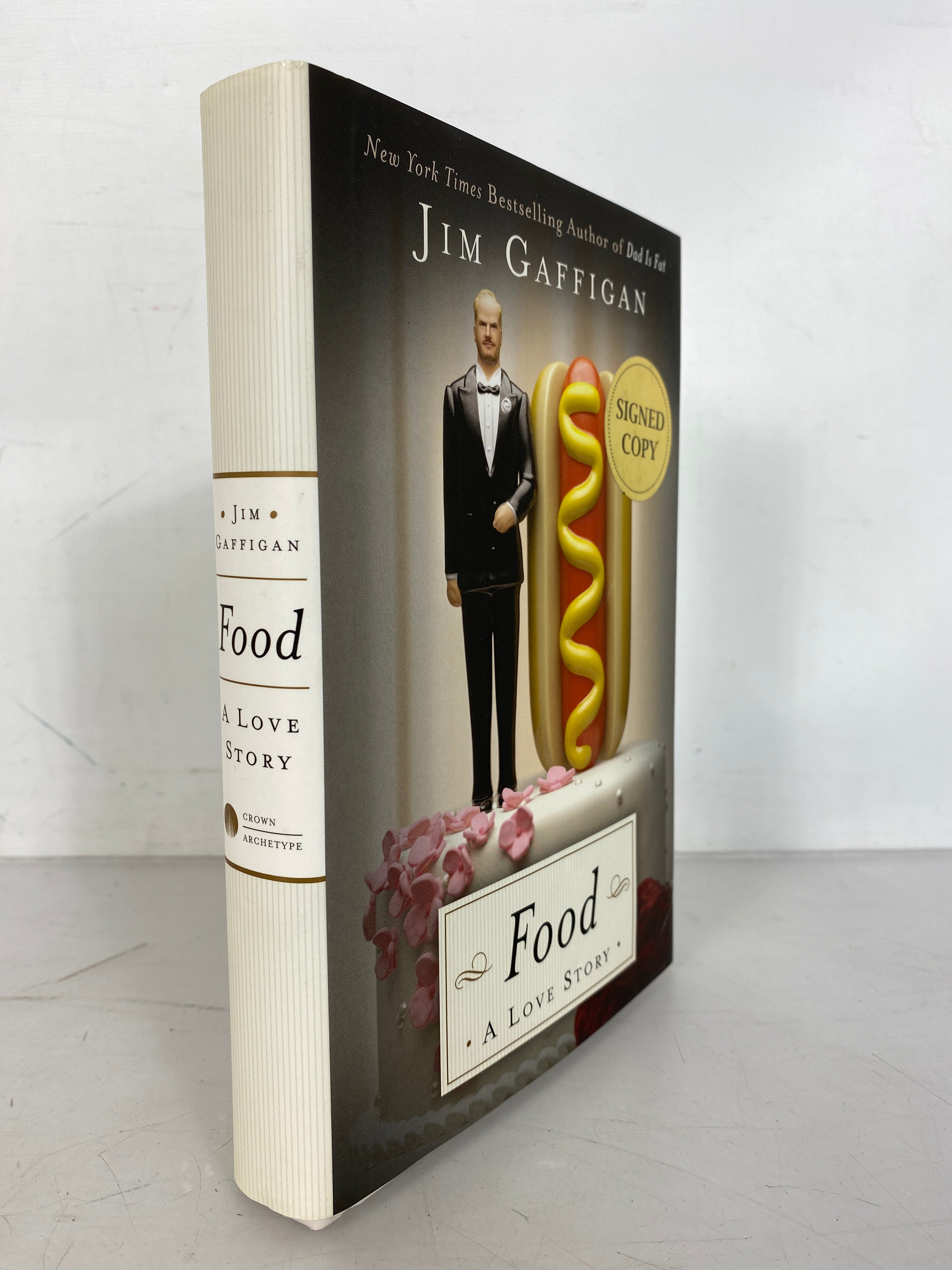 Food A Love Story Jim Gaffigan Signed First Edition 2014 HC DJ