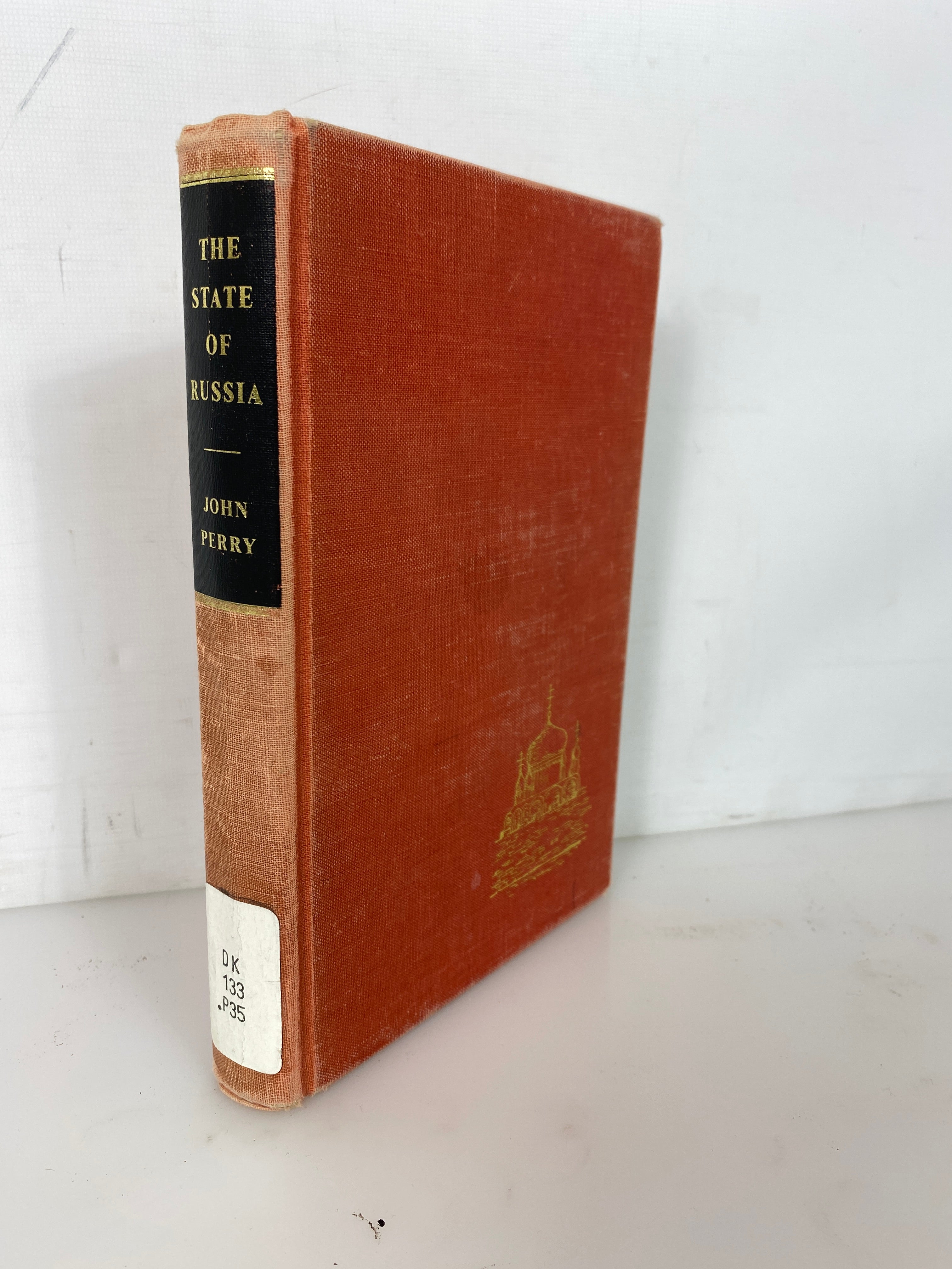The State of Russia Under the Present Czar by John Perry 1967 Ex-Library HC