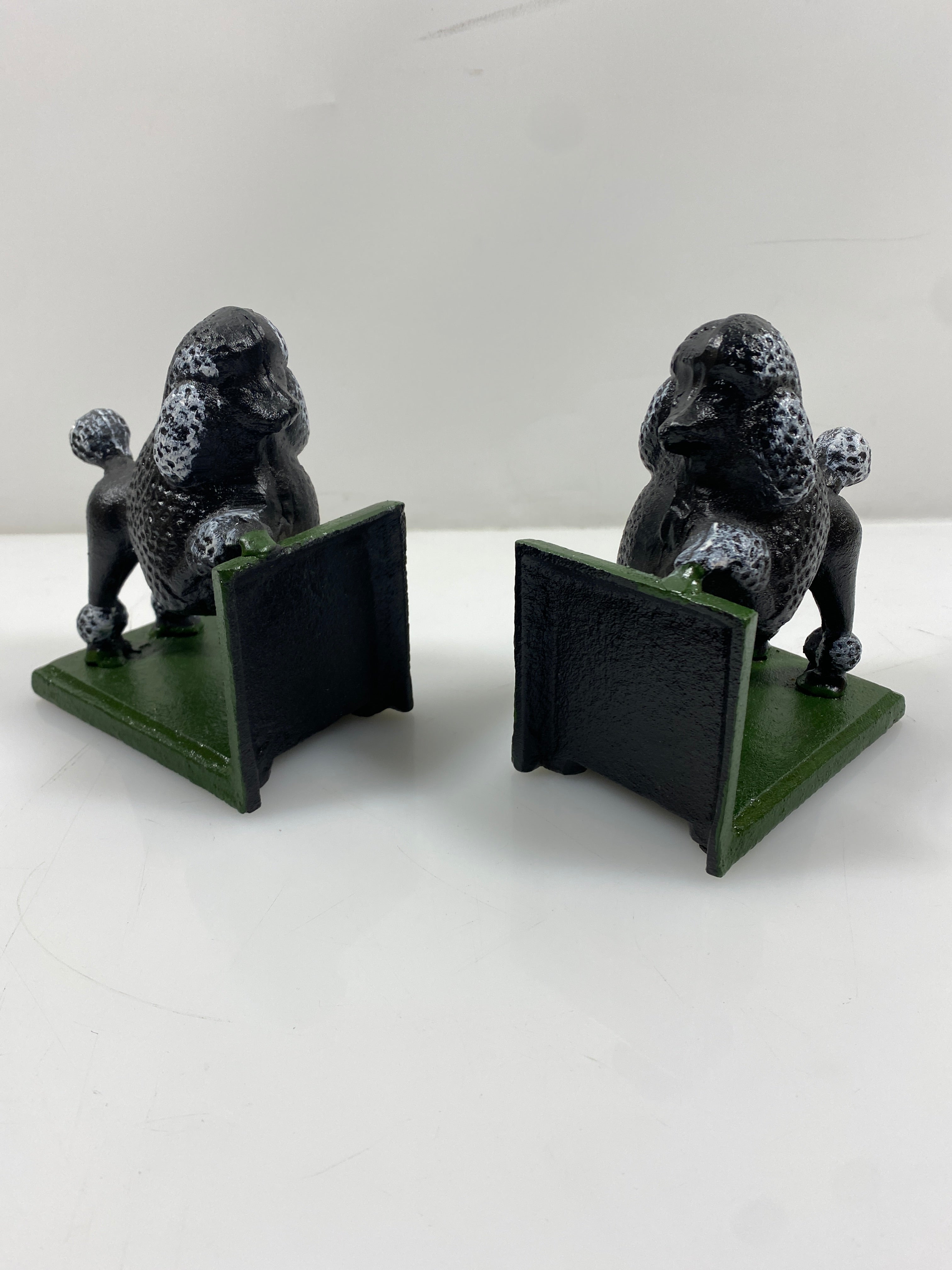 Poodle Bookends