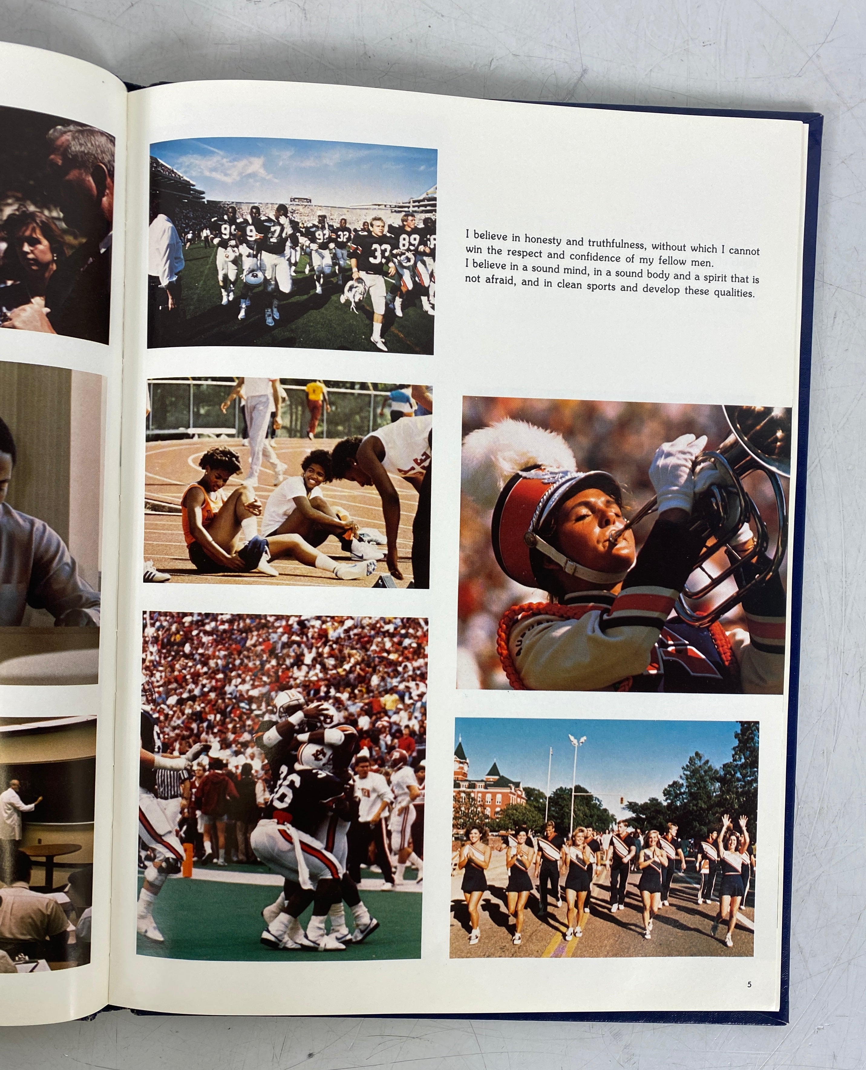 1988 Auburn University The Freshman Record HC