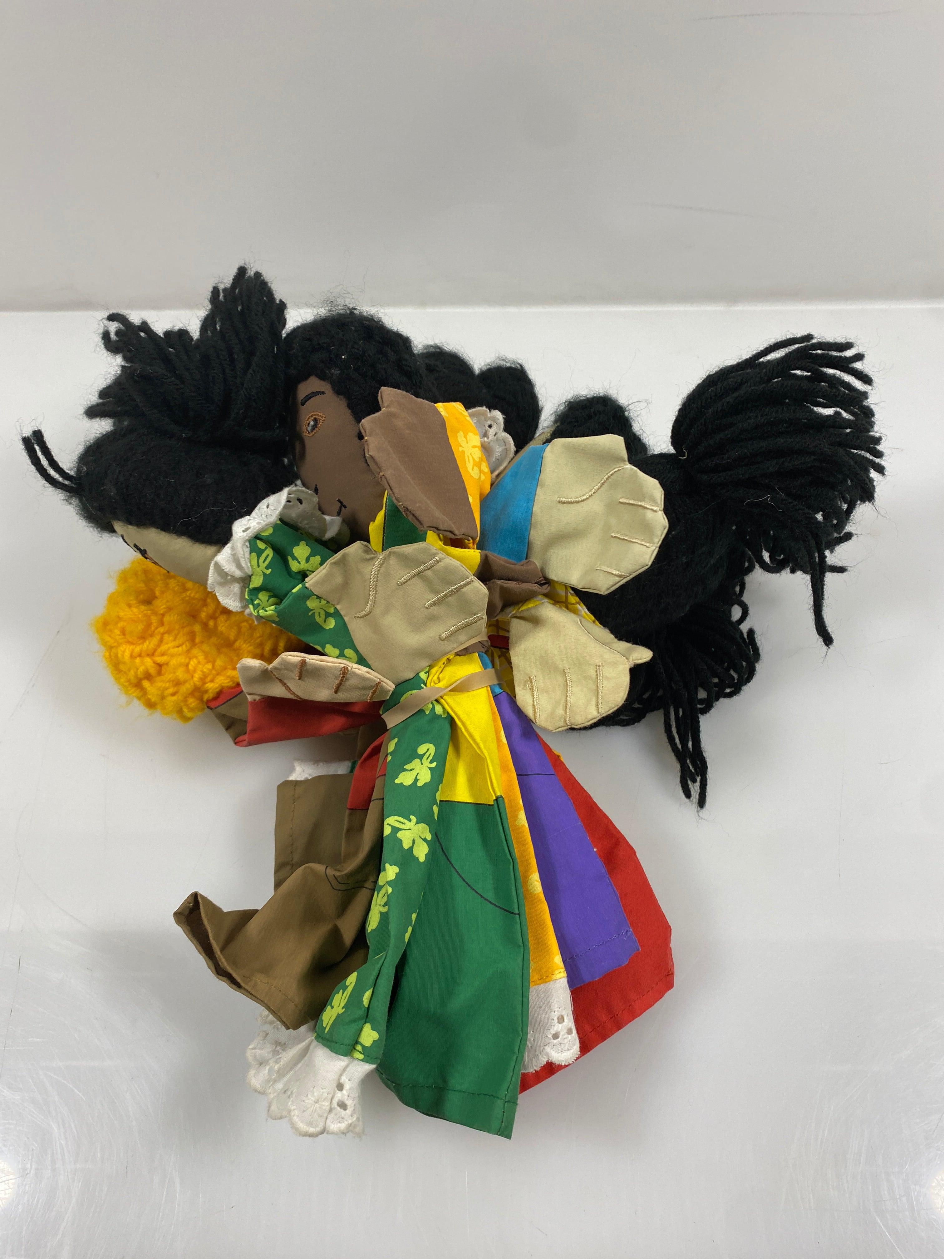 Lot of 6 Lakeshore Learning Fabric Plush Hand Puppets