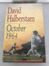 Lot of 7 David Halberstam  Books Including First Editions and Signed Copies HC DJ