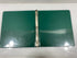 MSU Green 3 Ring Binder with Frosted Detailing