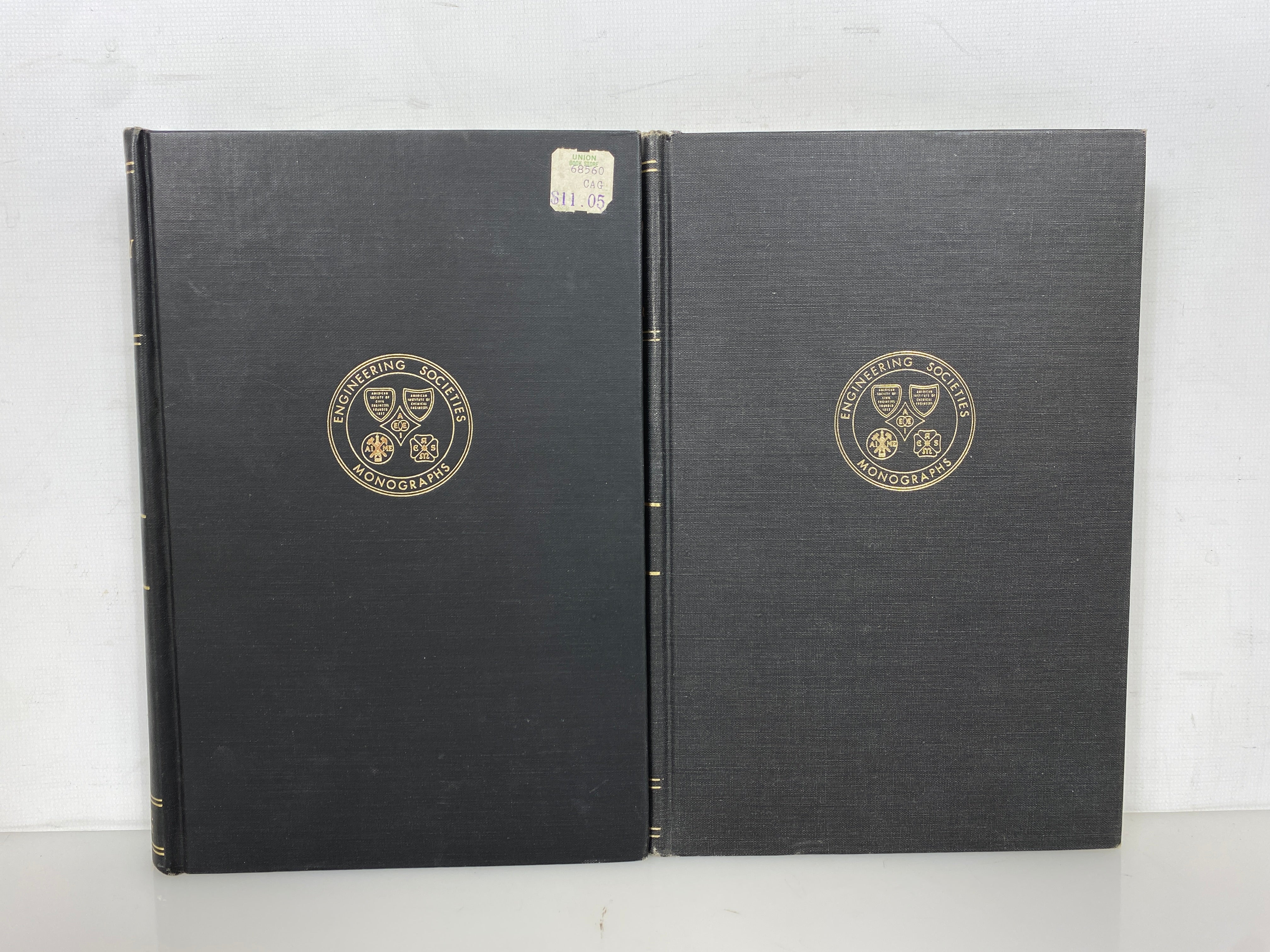 2 Vols: Theory of Elasticity/Theory of Plates & Shells by Timoshenko 1951-59 HC