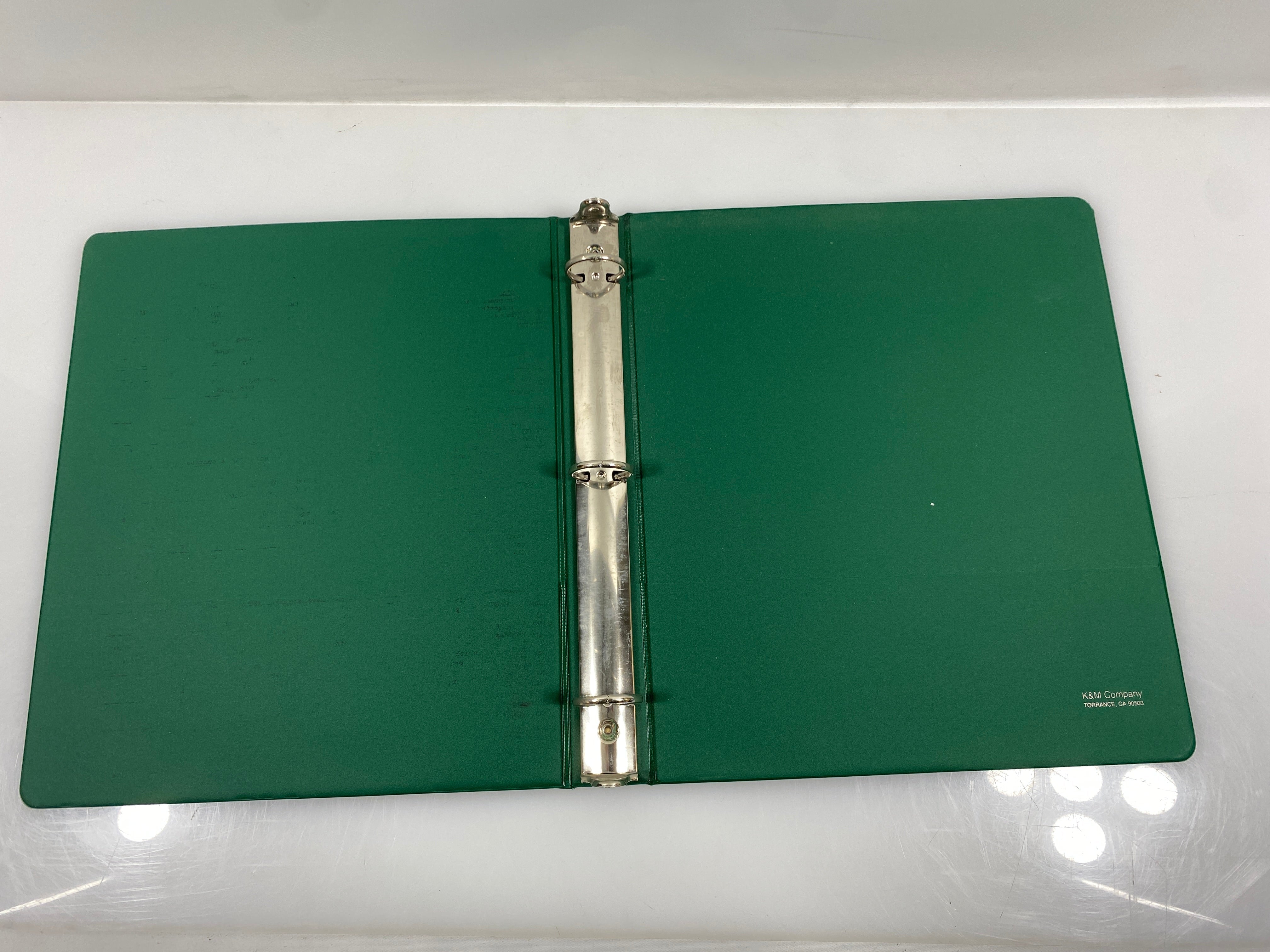 MSU Green 3 Ring Binder with Logo