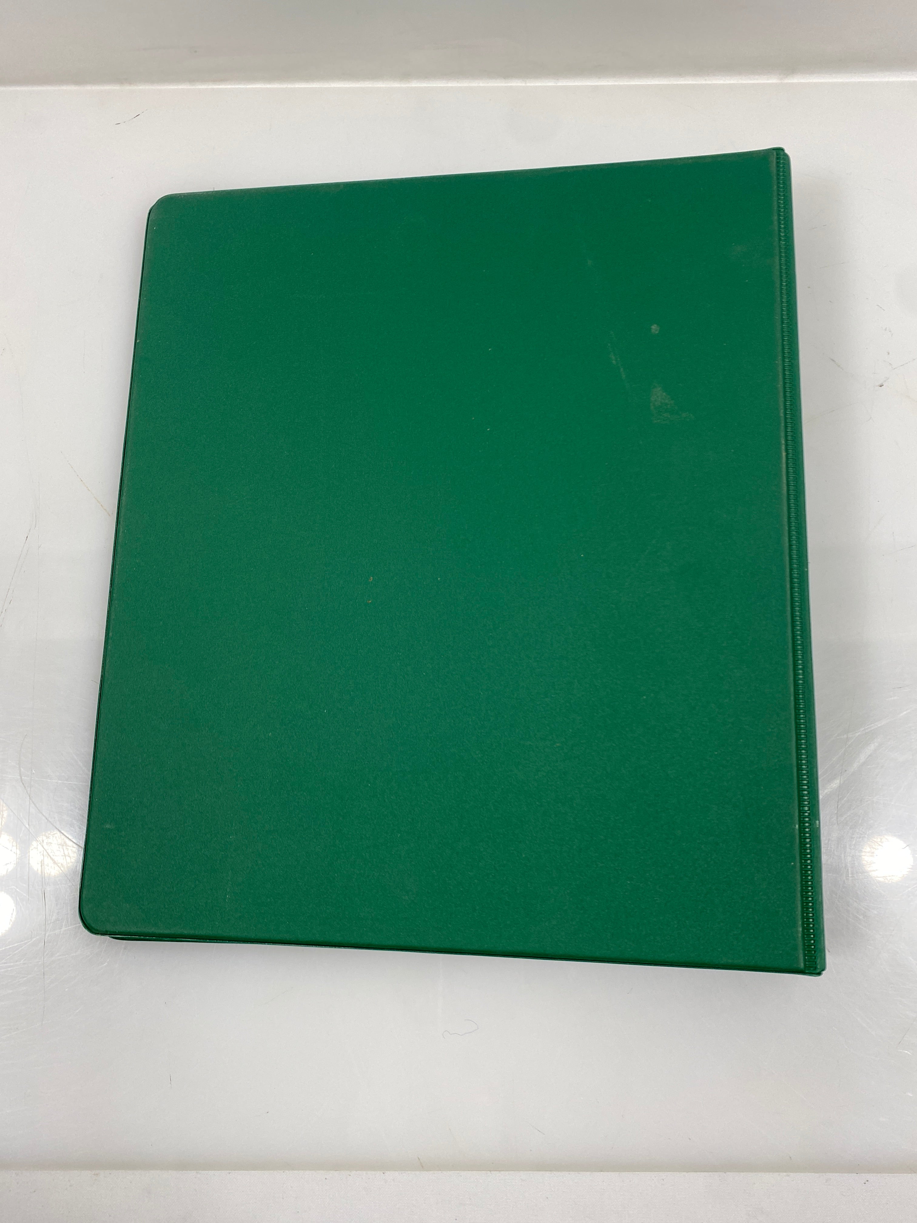 MSU Green 3 Ring Binder with Logo