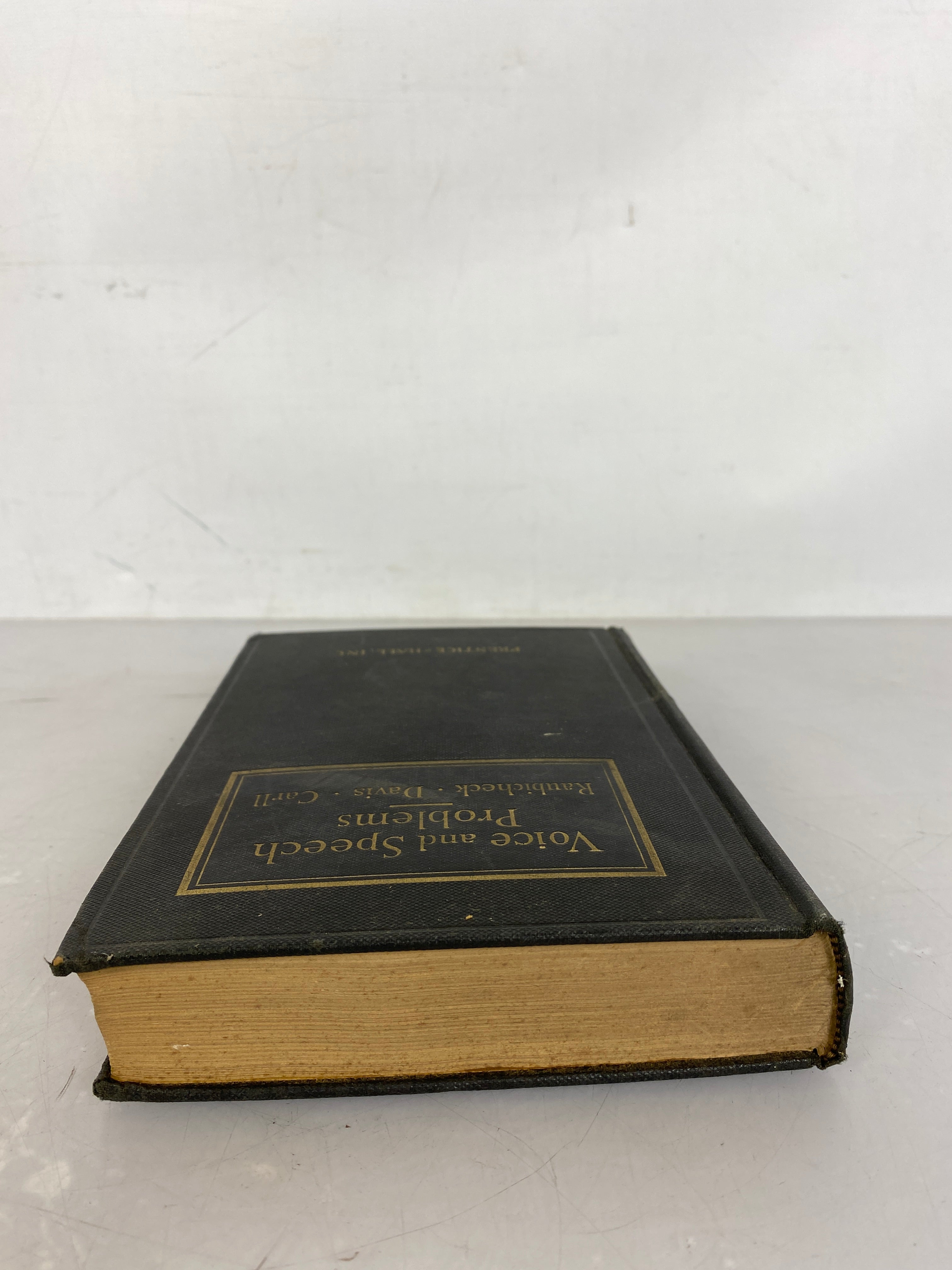 Voice and Speech Problems by Raubicheck, Davis, and Carll 1937 HC