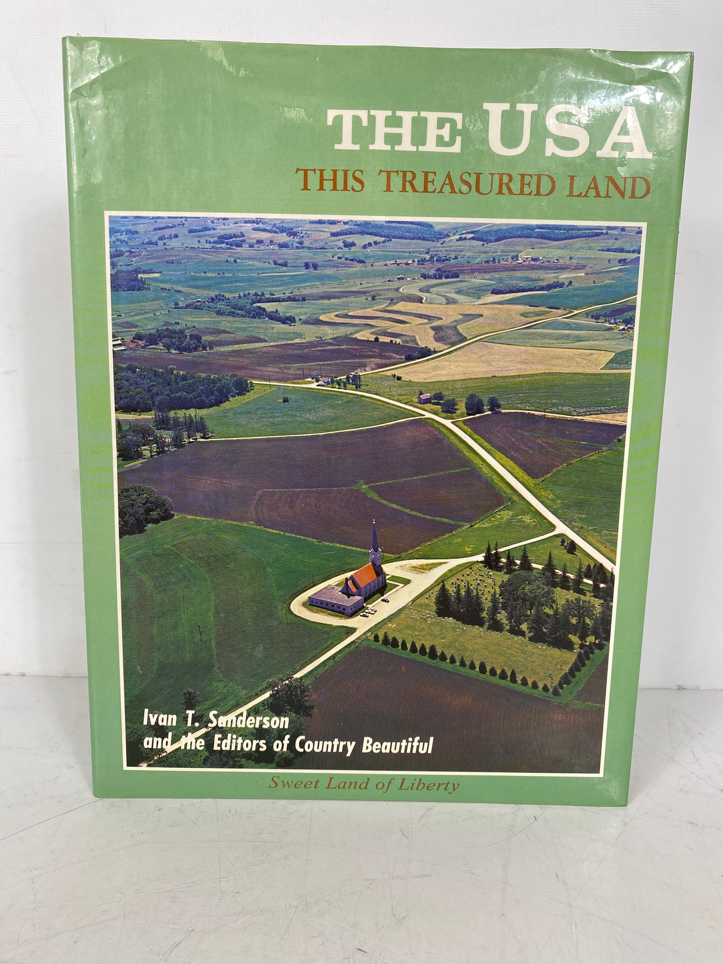 The USA This Treasured Land Ivan T. Sanderson 1971 Vintage HC DJ