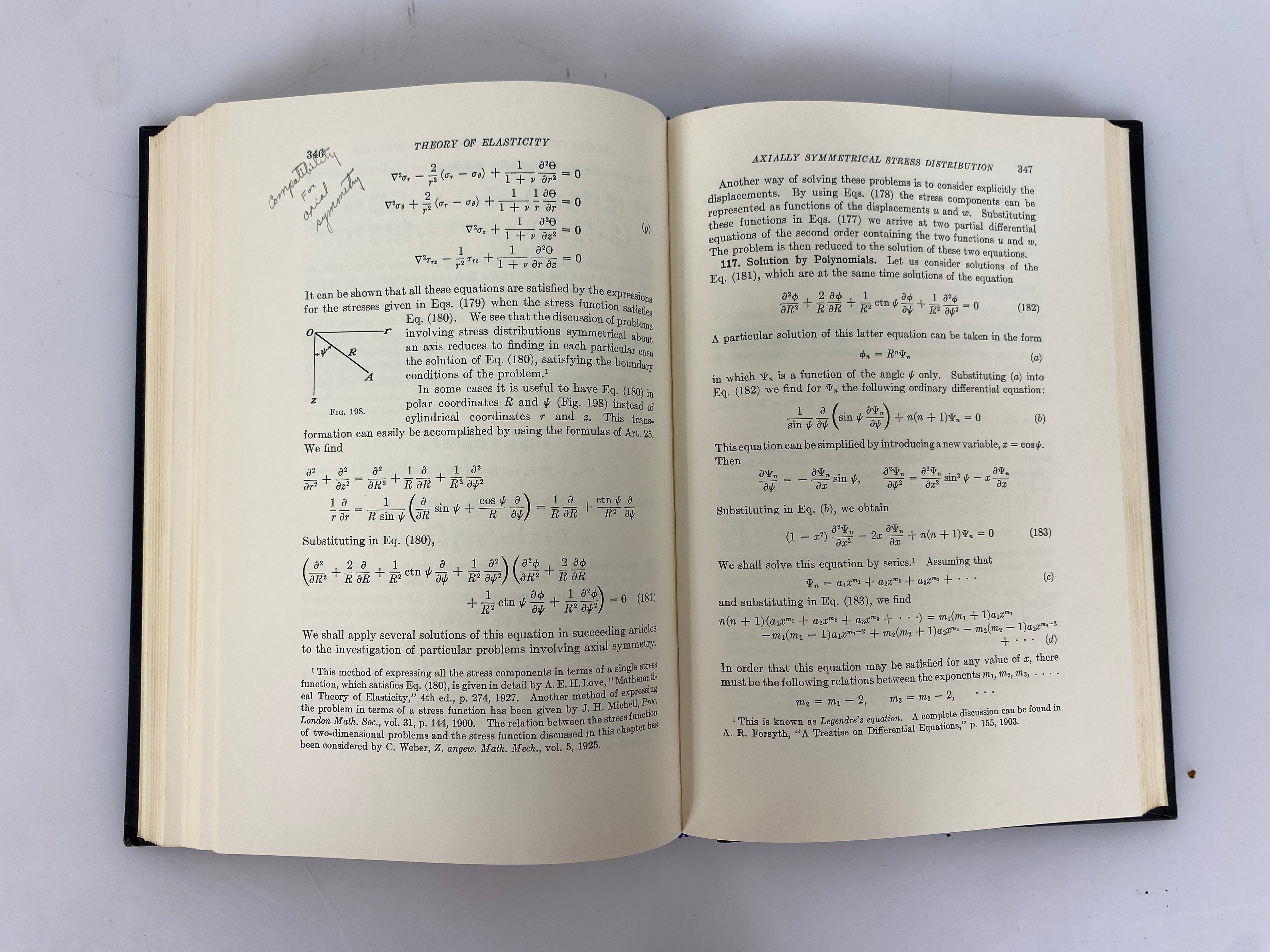 2 Vols: Theory of Elasticity/Theory of Plates & Shells by Timoshenko 1951-59 HC